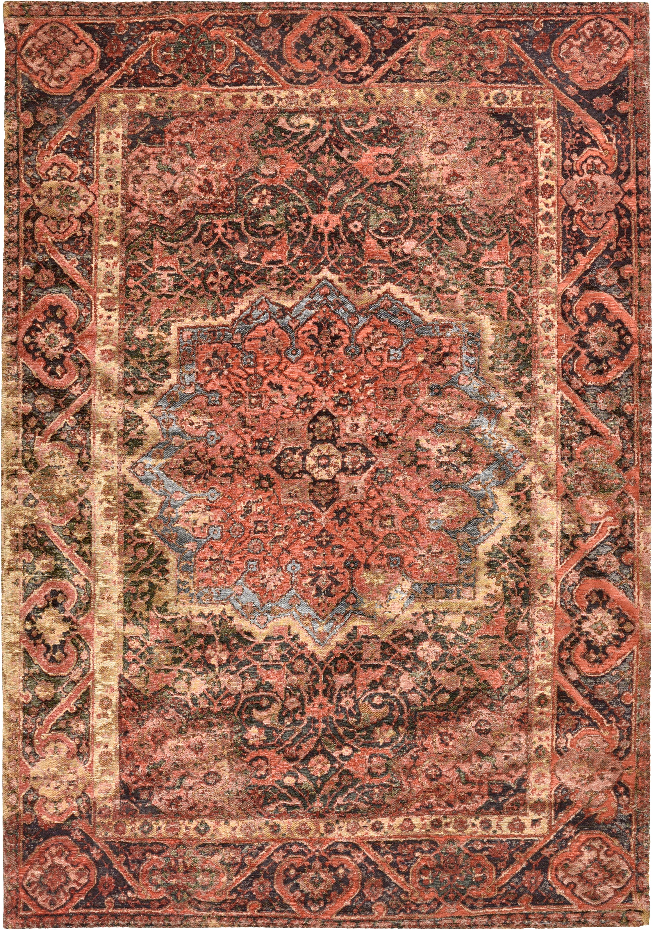 TOM TAILOR Teppich »Funky Orient Ghom«, rechteckig, 5 mm Höhe, Kurzflor, Orient-Optik,... kaufen