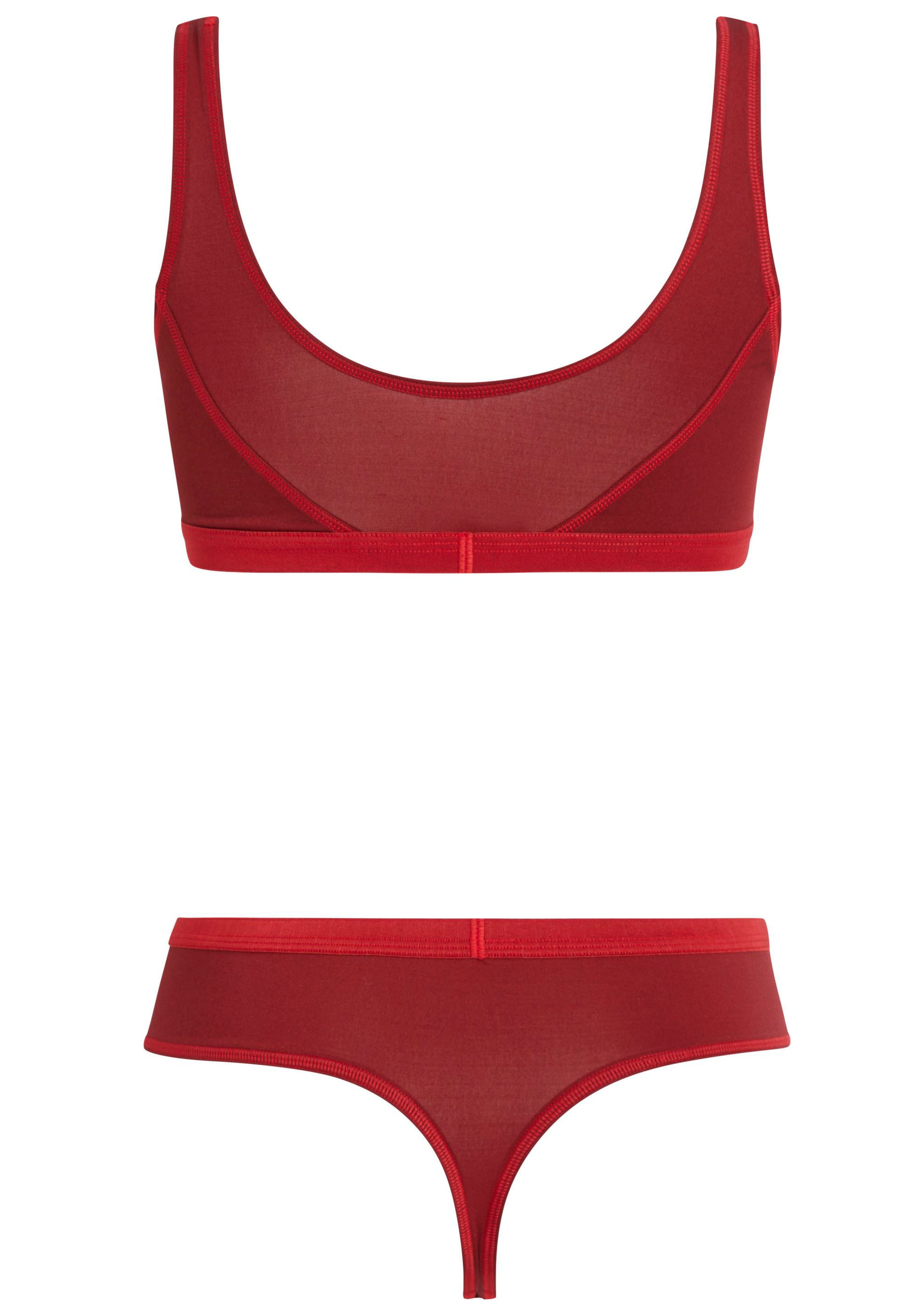 Calvin Klein Underwear Bralette-BH »UNDERWEAR GIFT SET«, mit modischem Mesh-Einsatz im Dekolleté