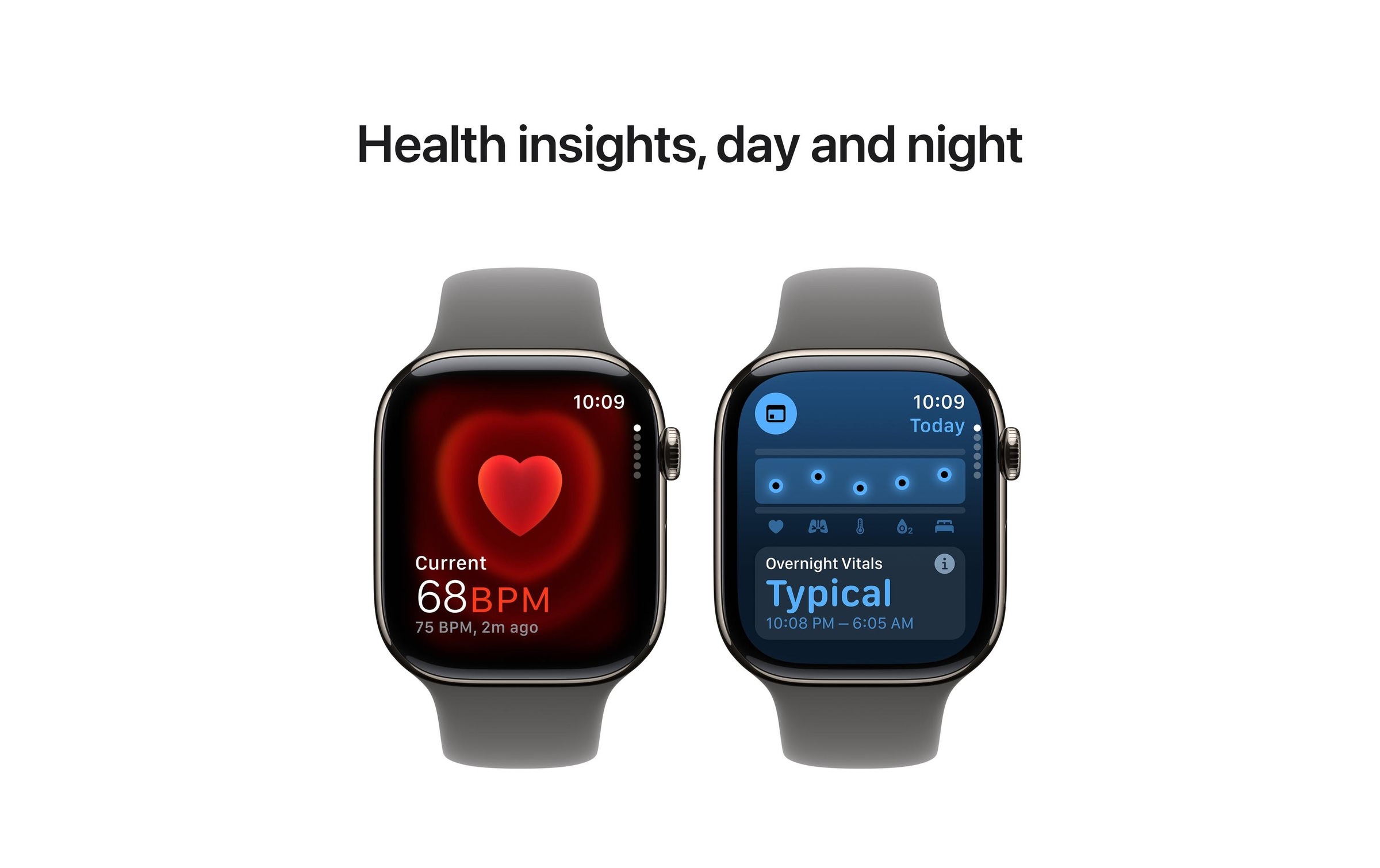 Apple Watch Series 10 Titan, 46 mm, GPS + Cellular, Sport Band M/L, Natur