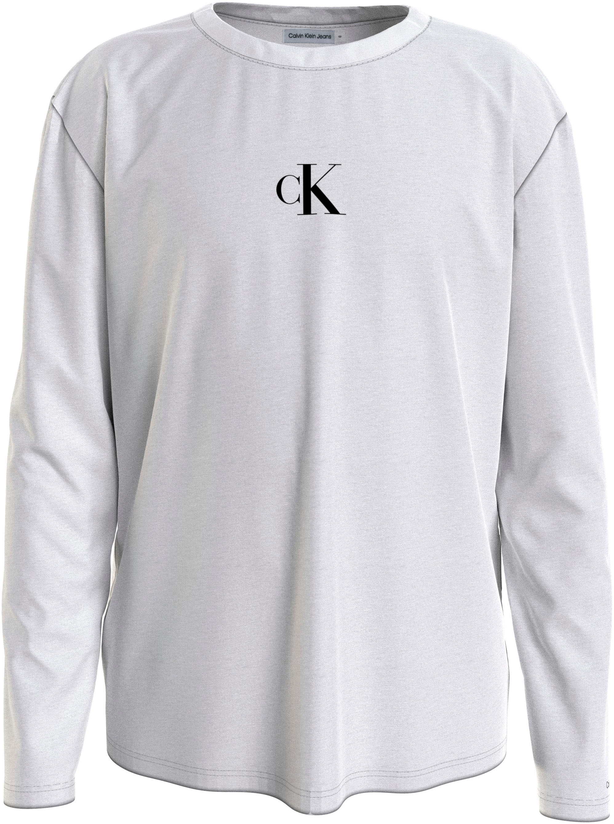Langarmshirt »CK LOGO LS T-SHIRT«, für Kinder bis 16 Jahre und mit Logodruck