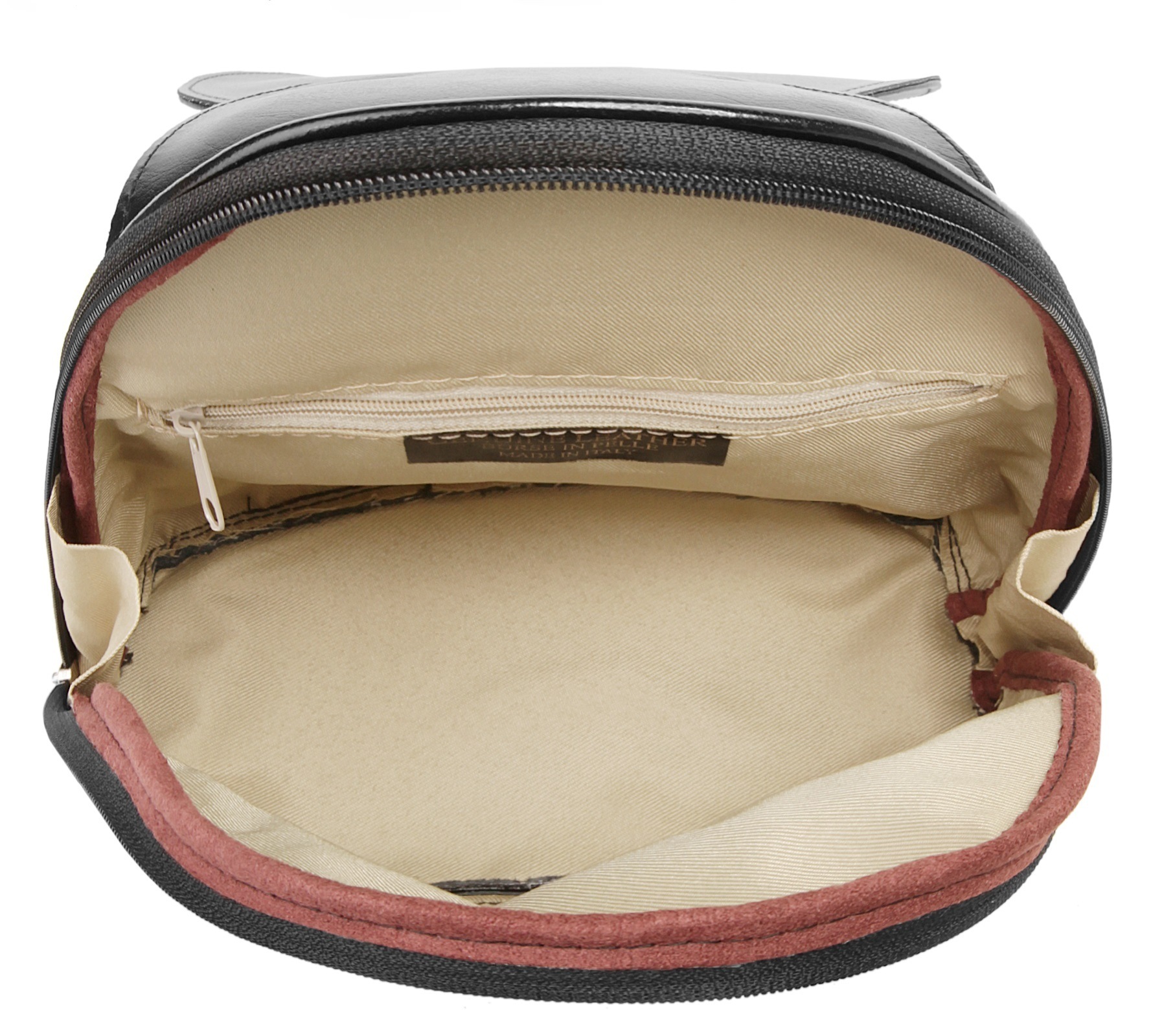 Piké Cityrucksack »BIANCANEVE«, echt Leder, Made in Italy