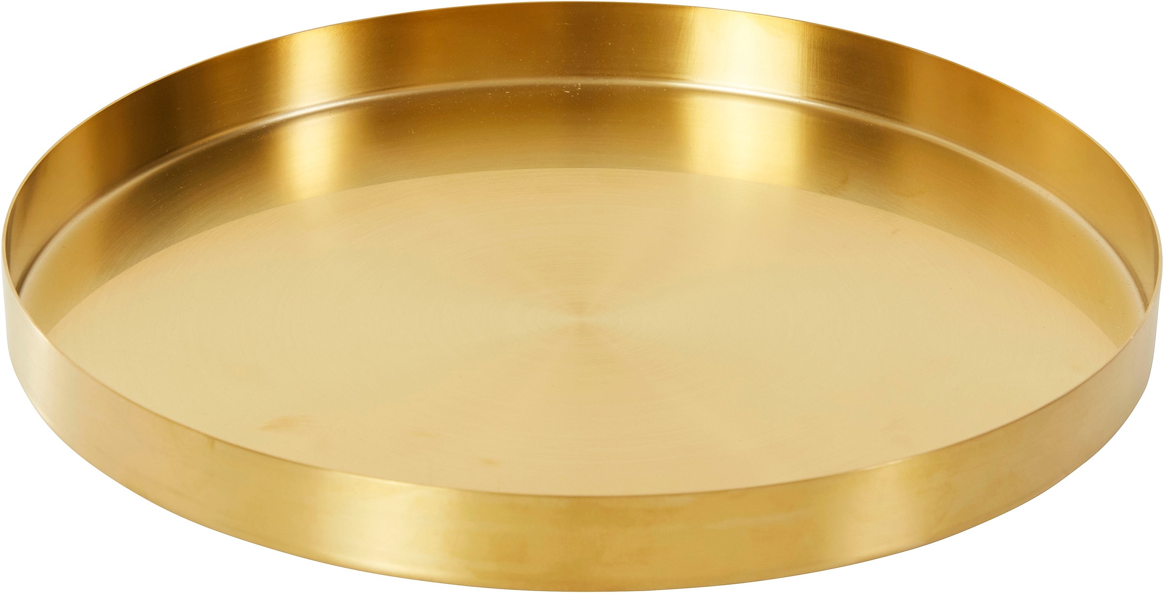 Image of Leonique Dekotablett, goldfarben, Ø 30cm bei Ackermann Versand Schweiz