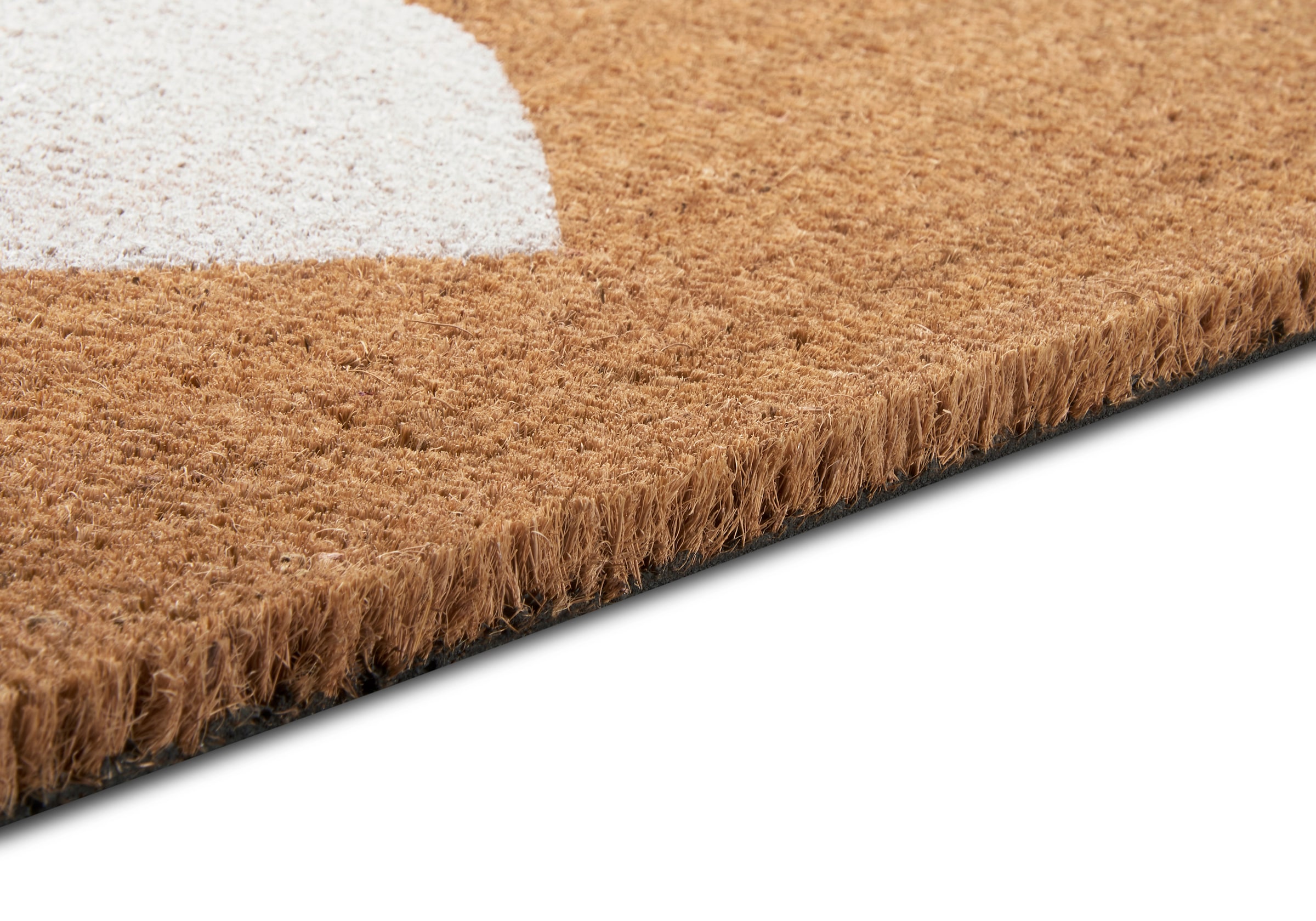 HANSE Home Fussmatte »Mix Mats Kokos Heart, Türmatte«, rechteckig, 15 mm Höhe, Kokos, Schmutzfangmatte, Outdoor, Rutschfest, Innen, Kokosmatte, Flur