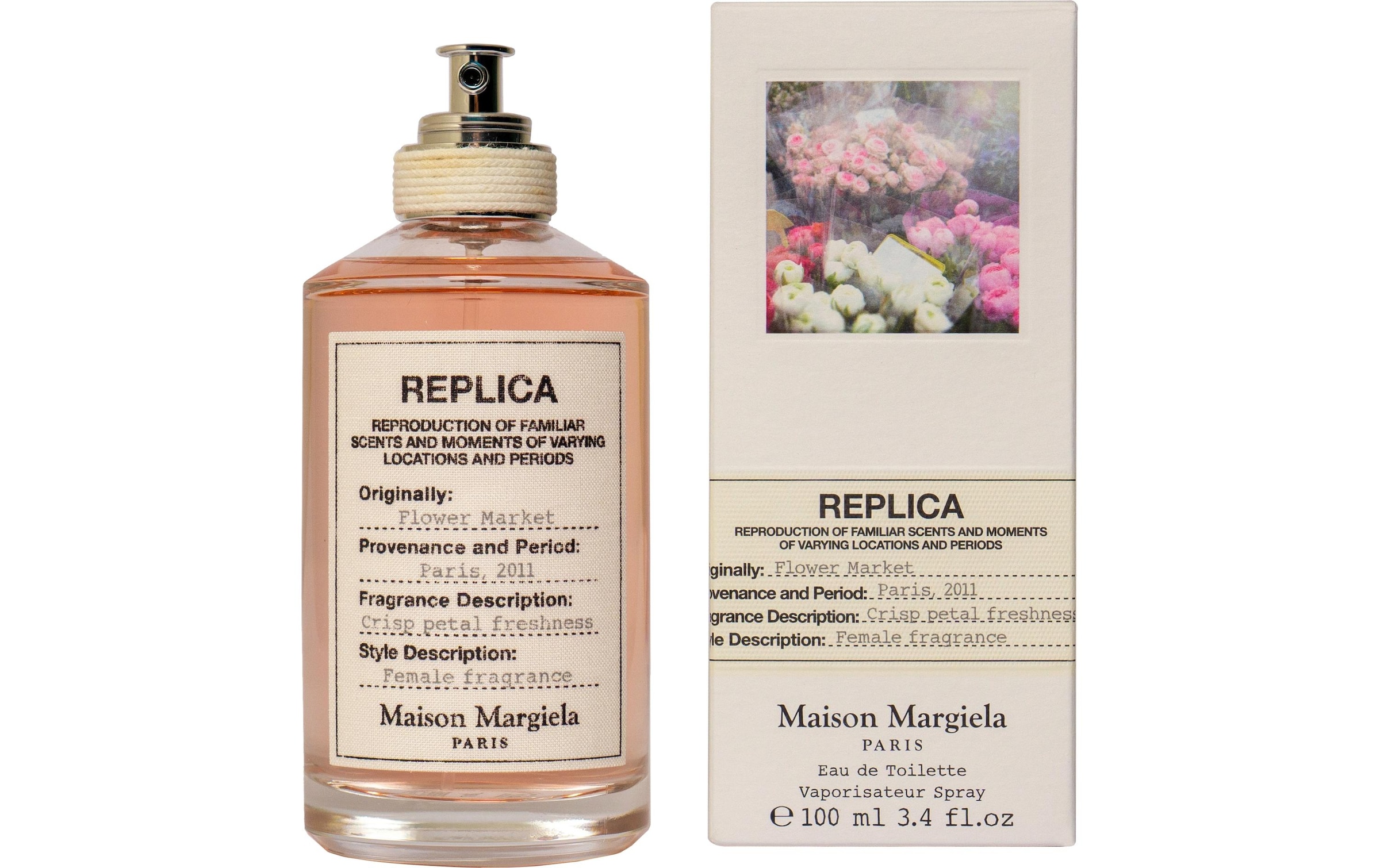 MAISON MARGIELA Eau de Toilette »Replica Flower Market 100 ml« Lebendiger und frischer Duft