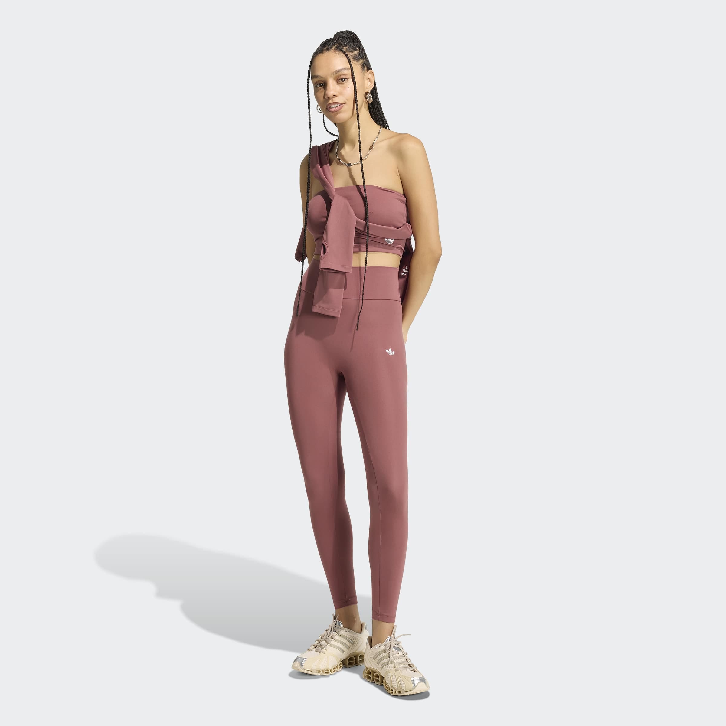 adidas Originals Leggings »ESSENTIALS POLYESTER«  für Sportmode und Streetwear, ohne Verschluss, aus Polyester