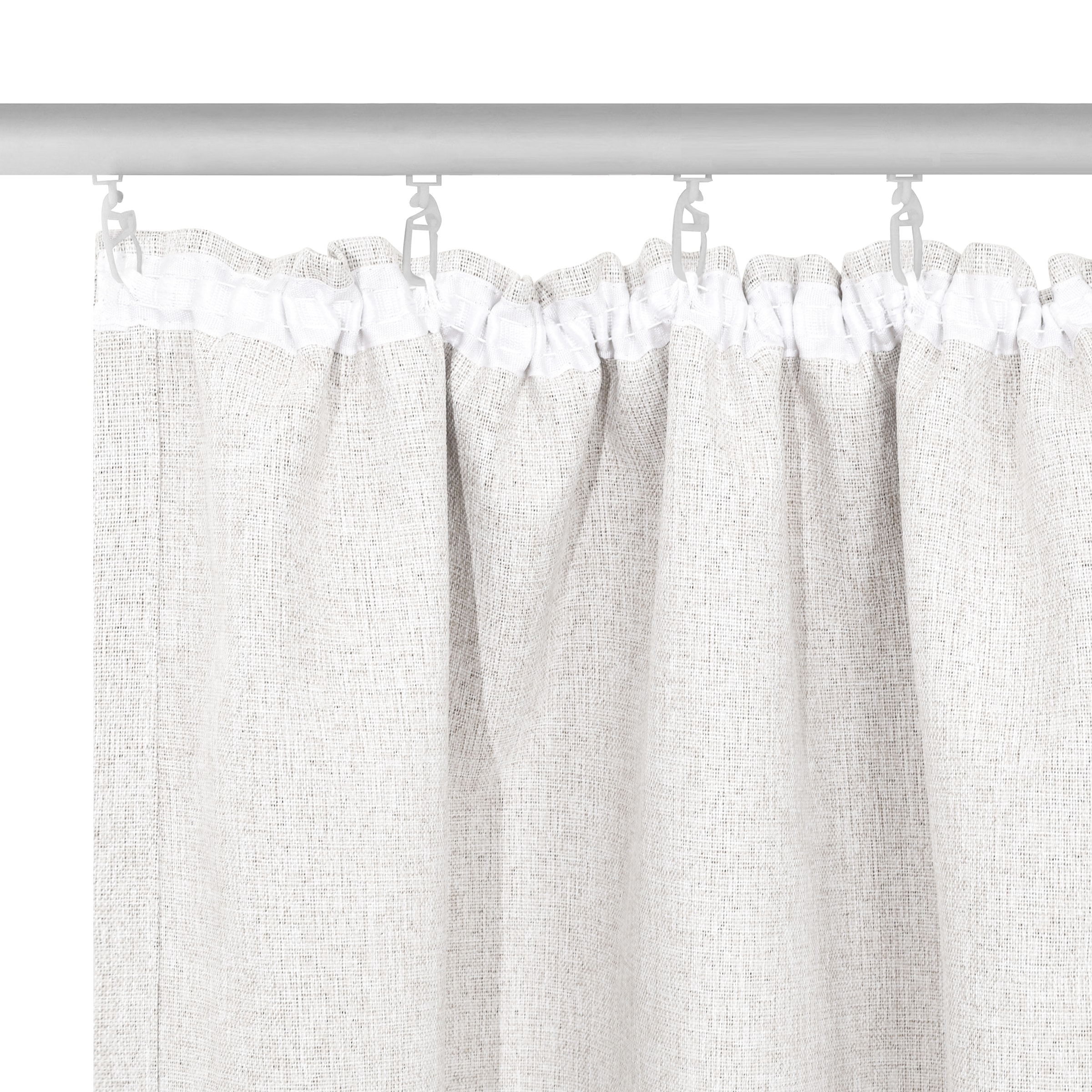 GOODproduct Verdunkelungsvorhang »Onnika, 100% verdunkelnd« Kräuselband 1 Stk. tlg. pflegeleicht, uni, strukturiert, verdunkelnd, blickdicht,