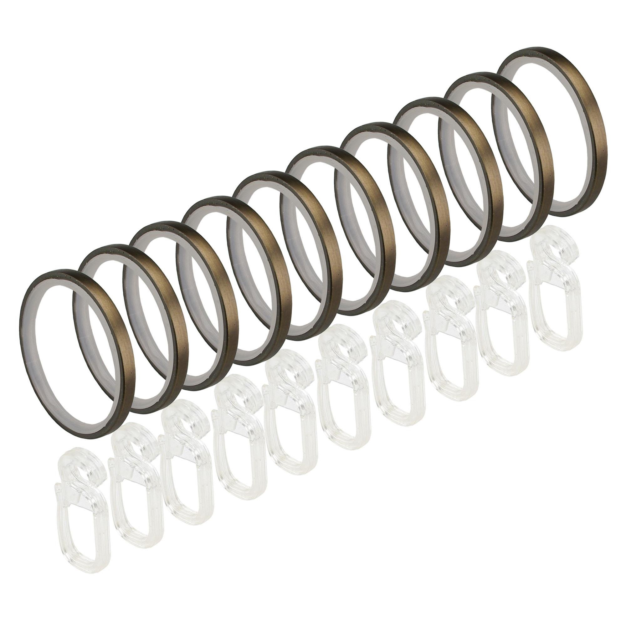 Liedeco Gardinenstange »CELQUADE01SG1L«, 1 läufig-läufig, Fixmass, 1-läufig im Fixmass Ø 25 mm