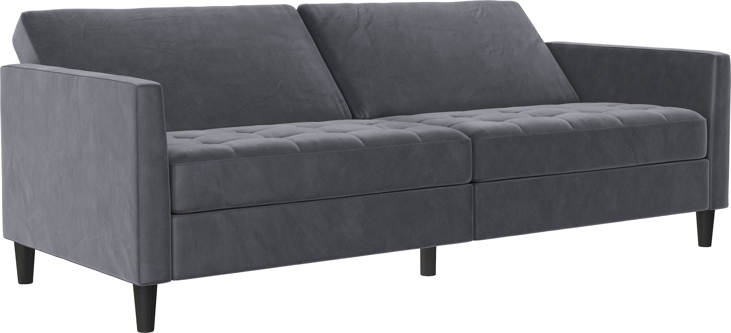 Dorel Home 3-Sitzer »Presley« Sofa mit Bett-Funktion und verstellbarer Rückenlehne