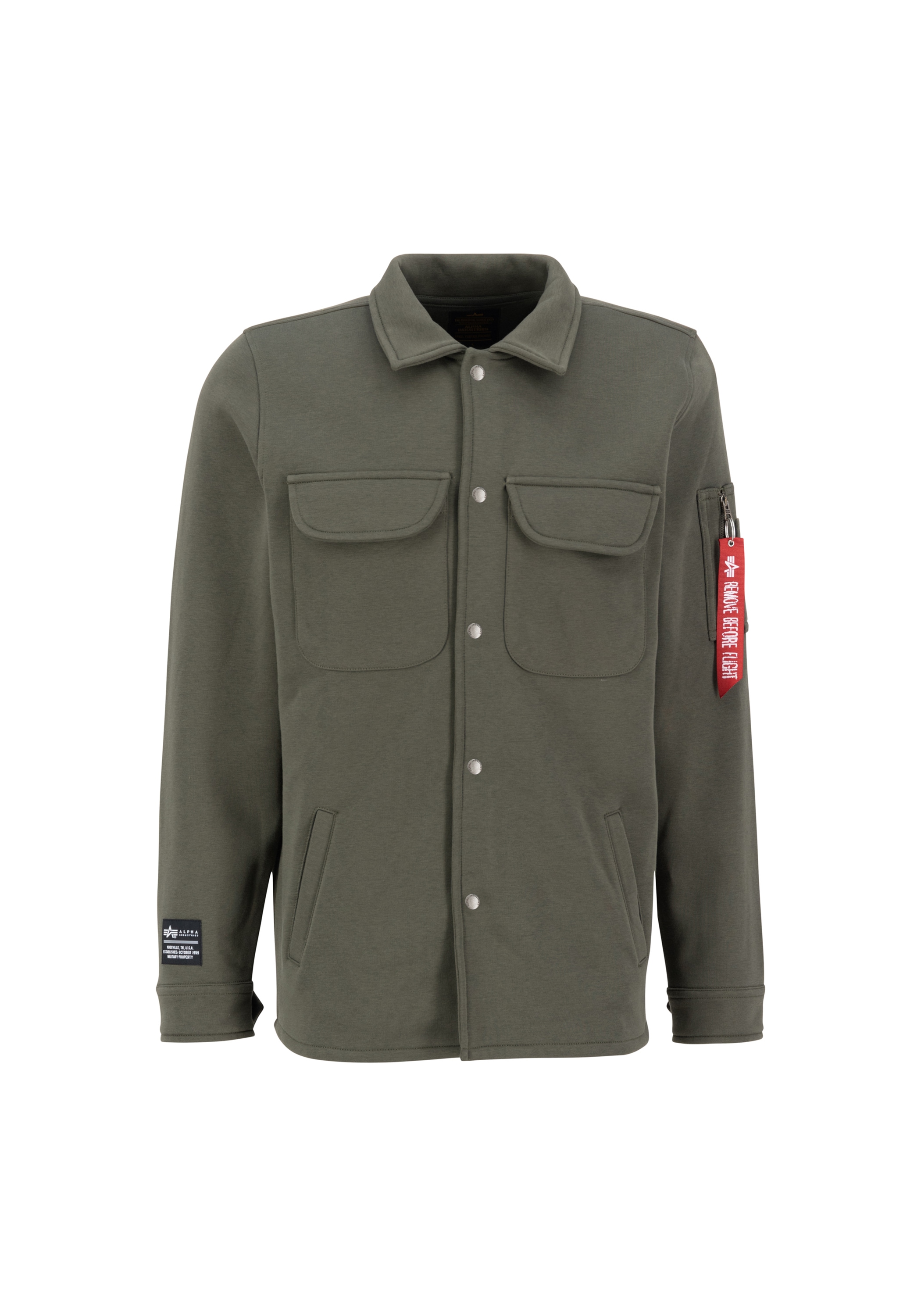 Hemdjacke »Alpha Industries Men - Overshirts Sweat Overshirt«