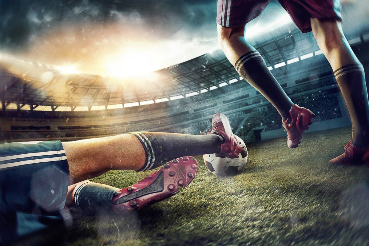 Papermoon Fototapete "Fussball"