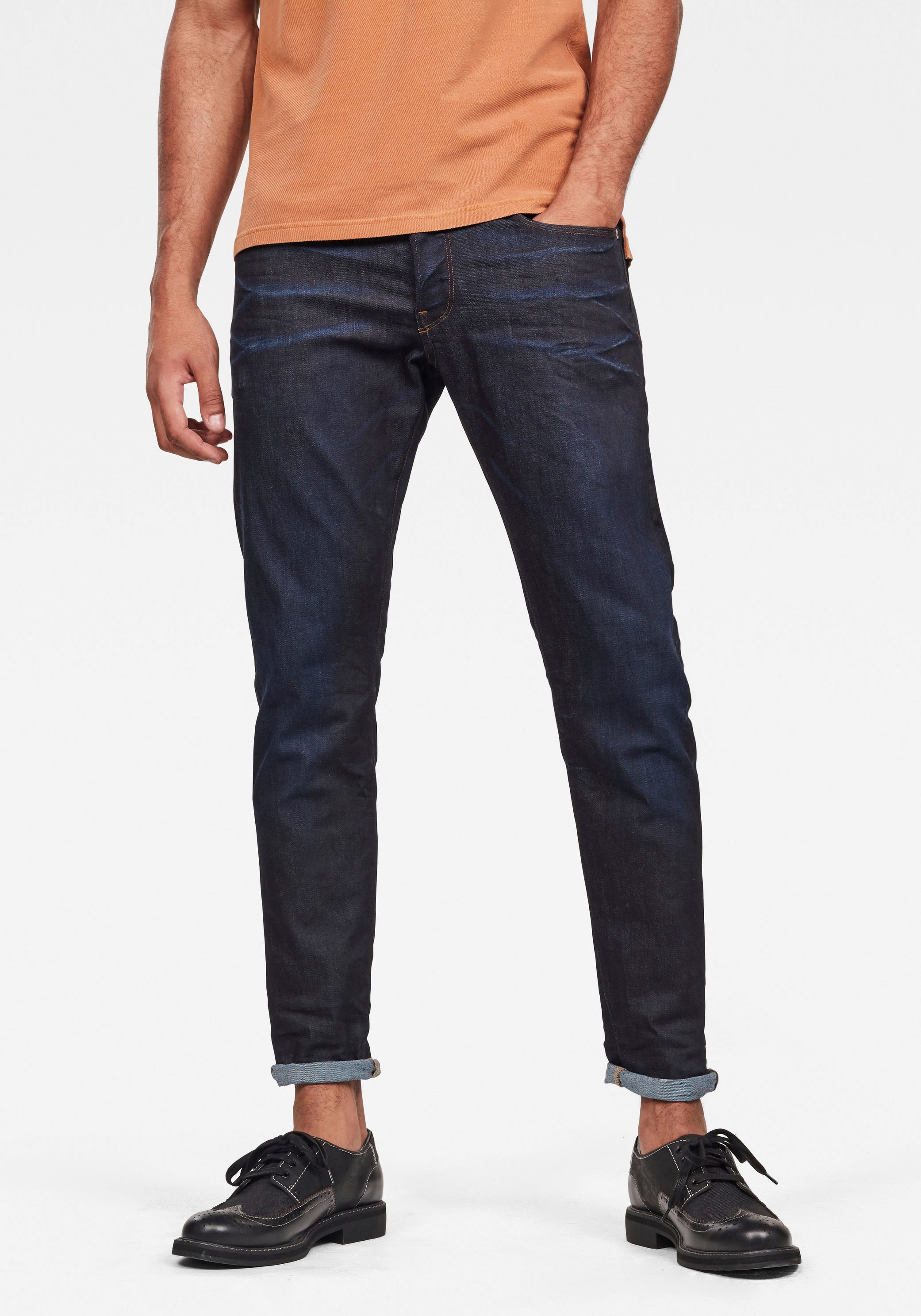 Regular-fit-Jeans »3301 Straight Tapered«