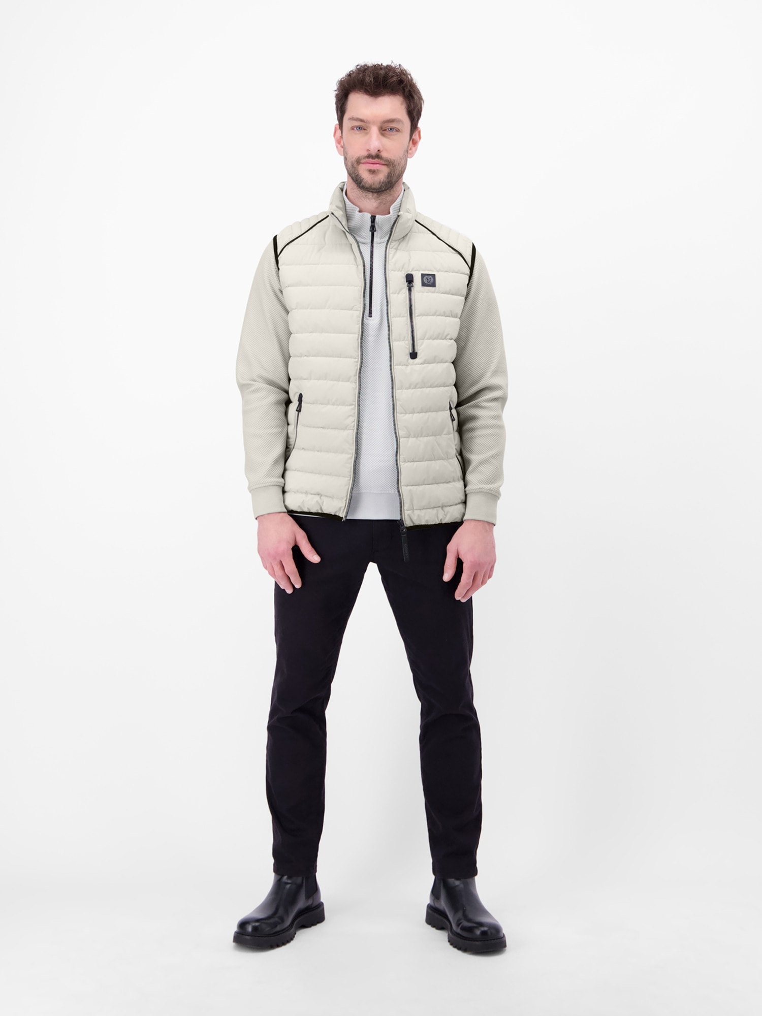 LERROS Gilet matelassé »Steppweste mit Fütterung, sportiv geschnitten«