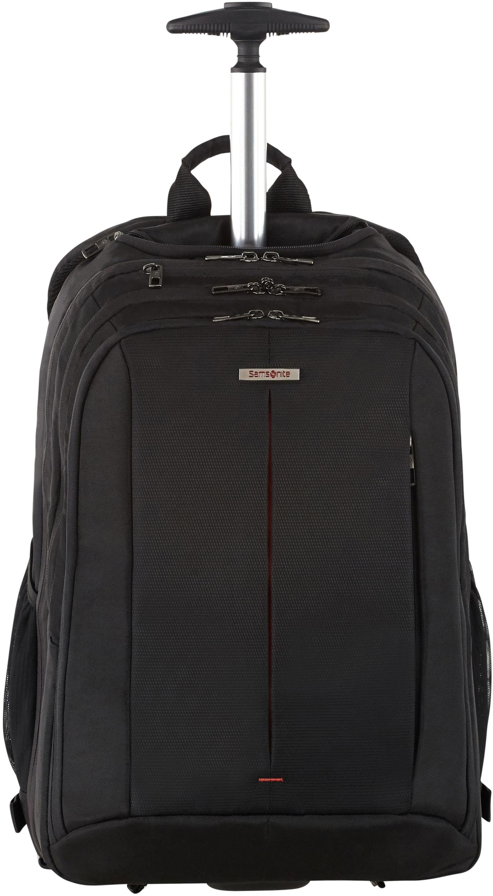 Laptoprucksack »Guardit 2.0, black, mit 2 Rollen und Trolleyfunktion«, Reisekoffer...