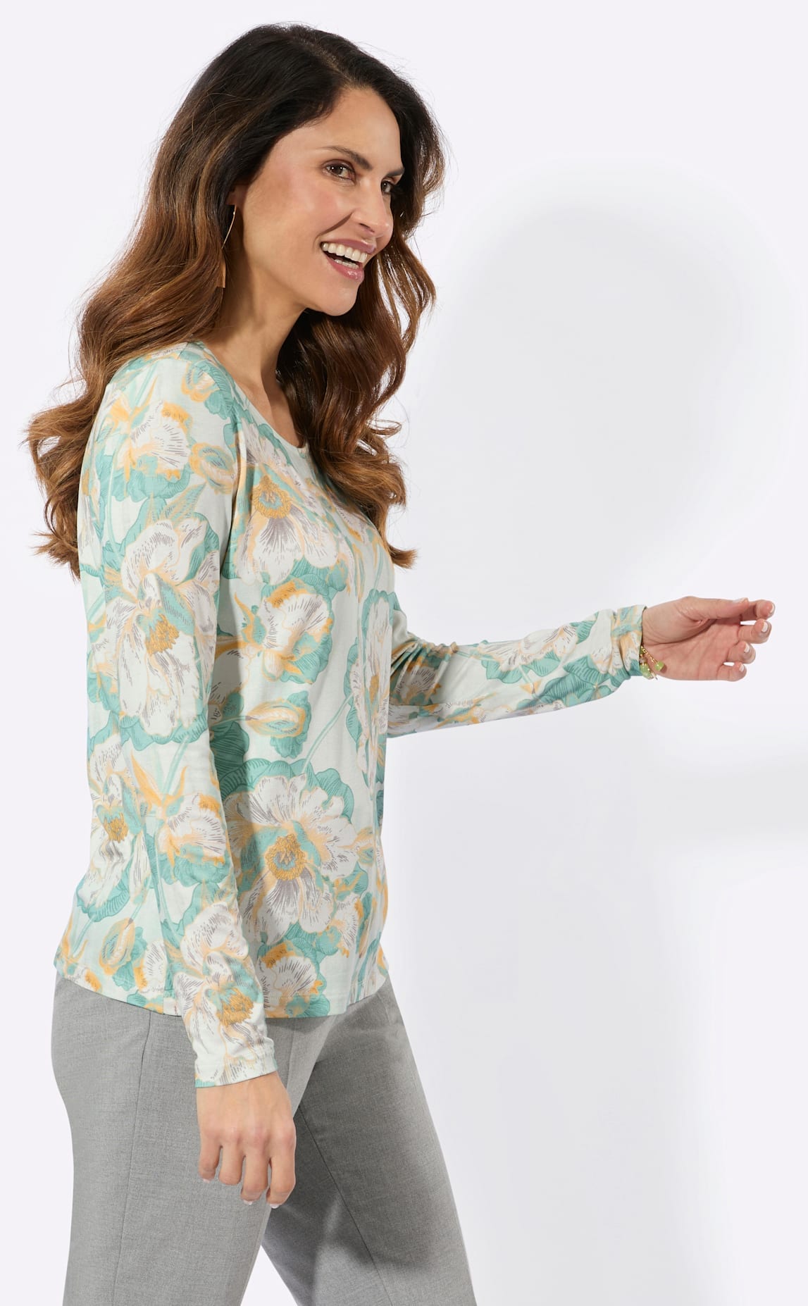 Lady Print-Shirt »Druck-Shirt« 1