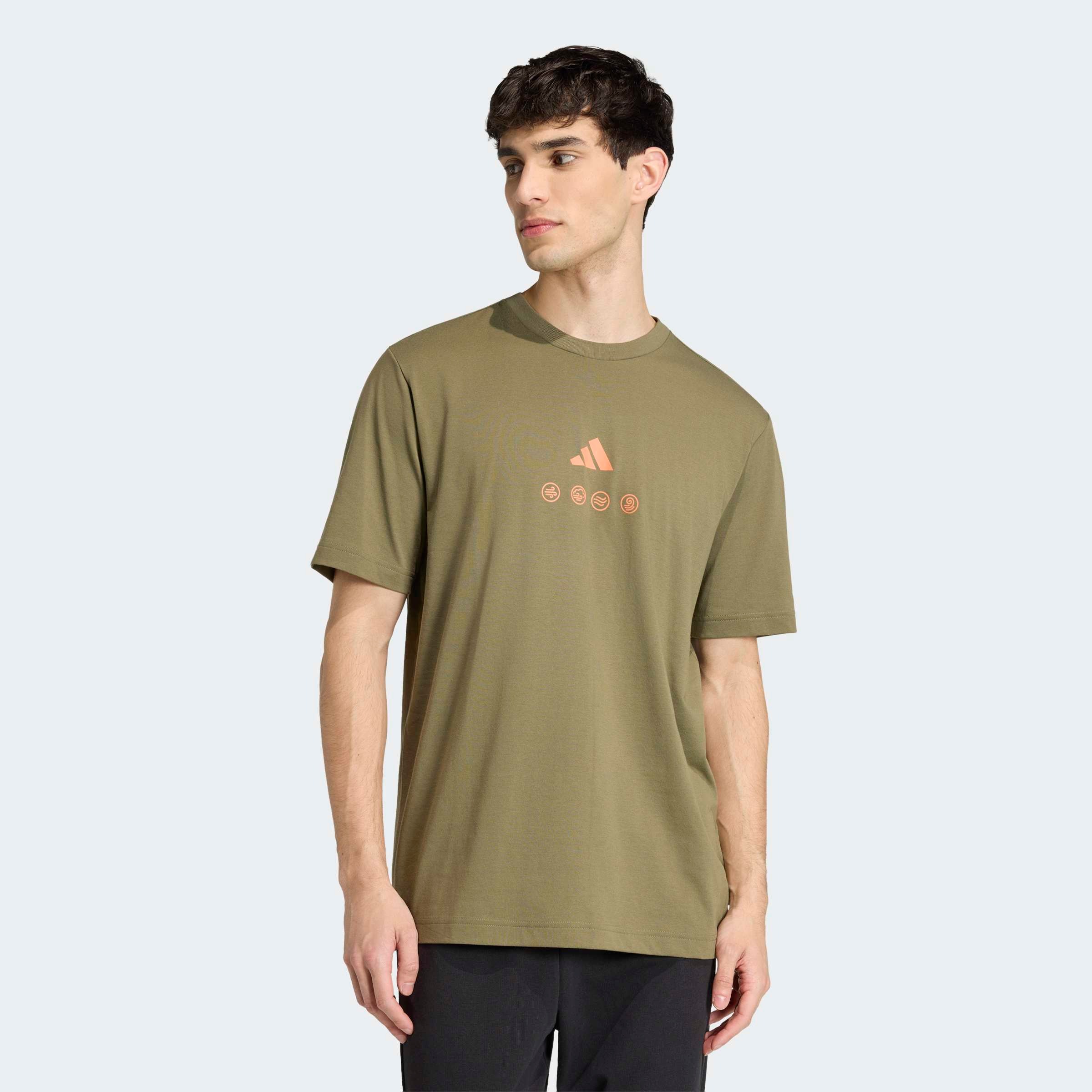 Image of adidas Sportswear T-Shirt "CLIMACOOL CITY TECH ILLUSTRATION GRAFIK" reguläre Passform, mit Rundhalsausschnitt, sportlich