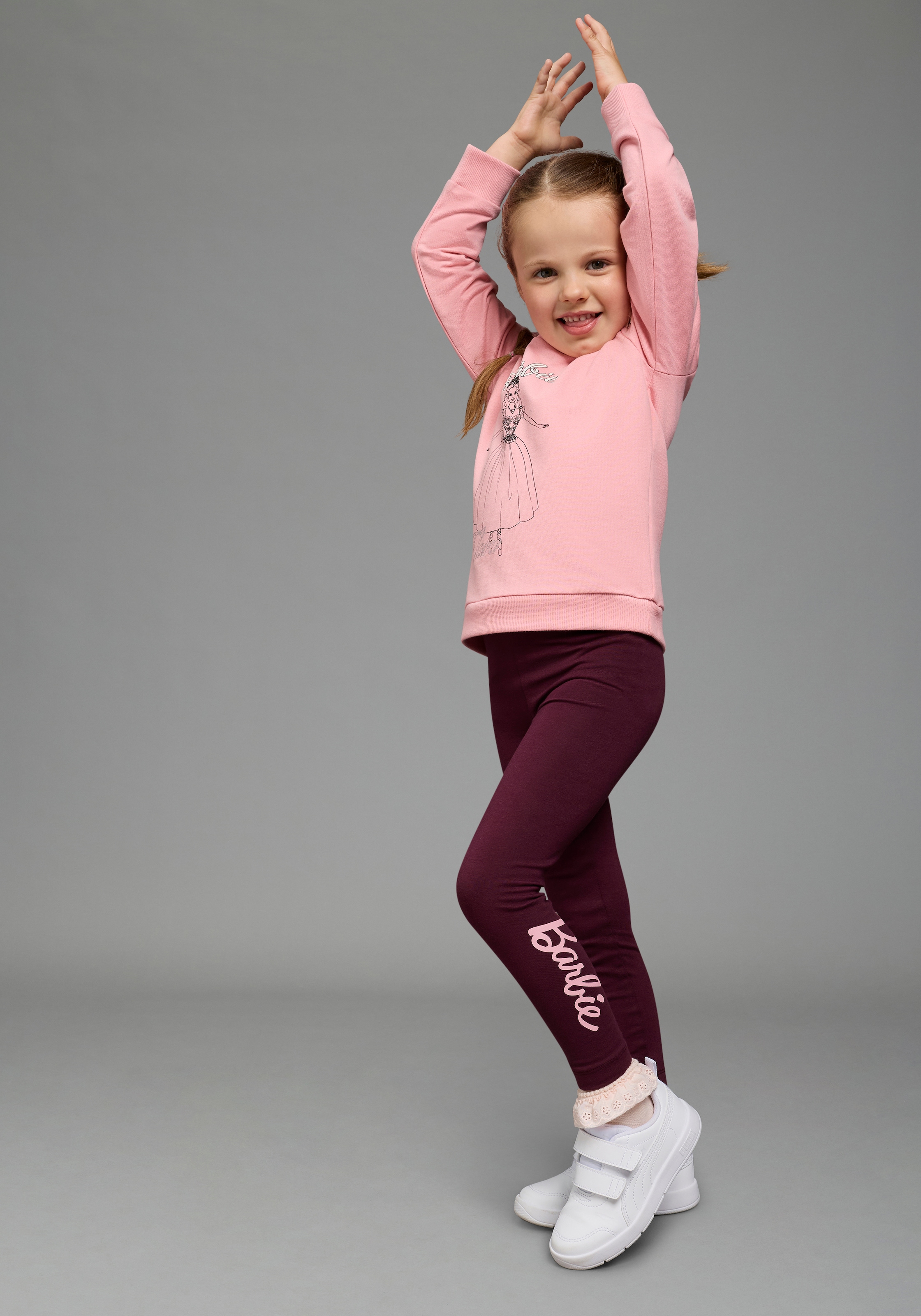KIDSWORLD Leggings »BARBIE Leggings, Mattel«  BARBIE Legggings, extra-eng geschnittenes Bein, Logo-Druck