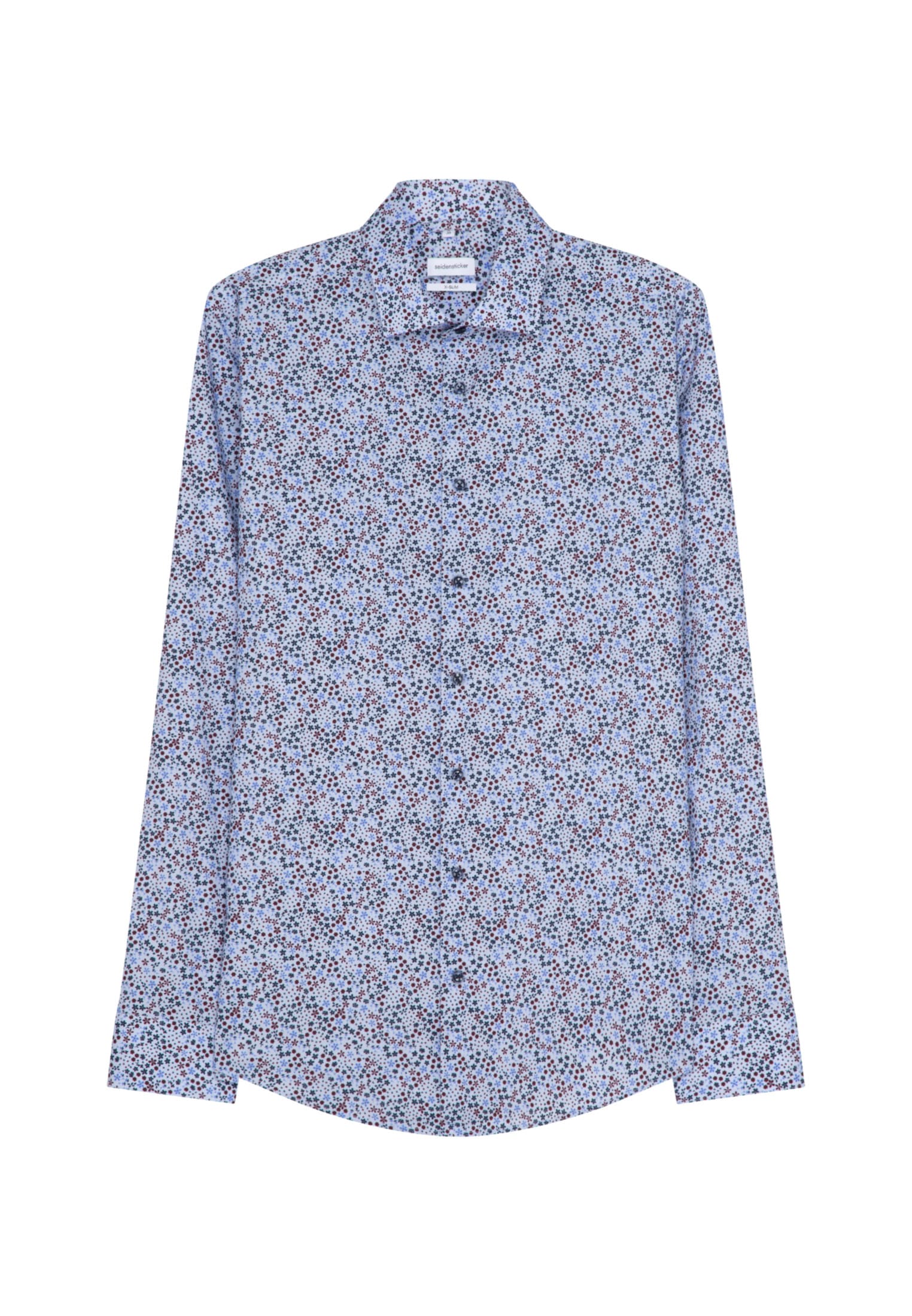 seidensticker Businesshemd »X-Slim« X-Slim Langarm Kentkragen Print