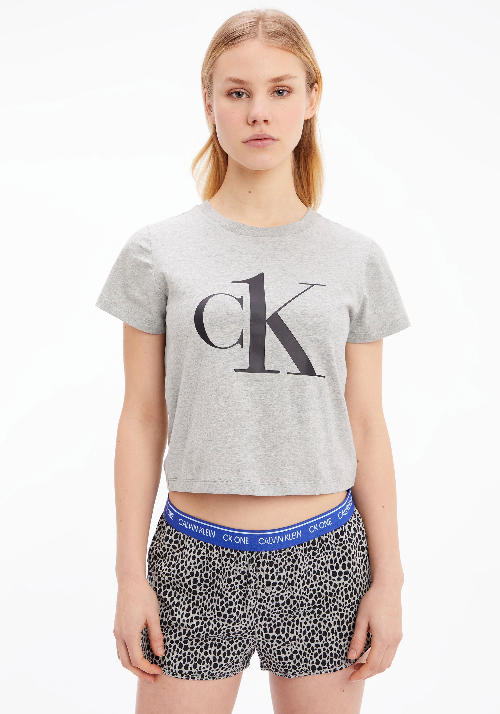 tlg.), (2 SET«, Klein Print mit CK confortablement & Logo-Monogramm Acheter »SHORT Calvin Shorty