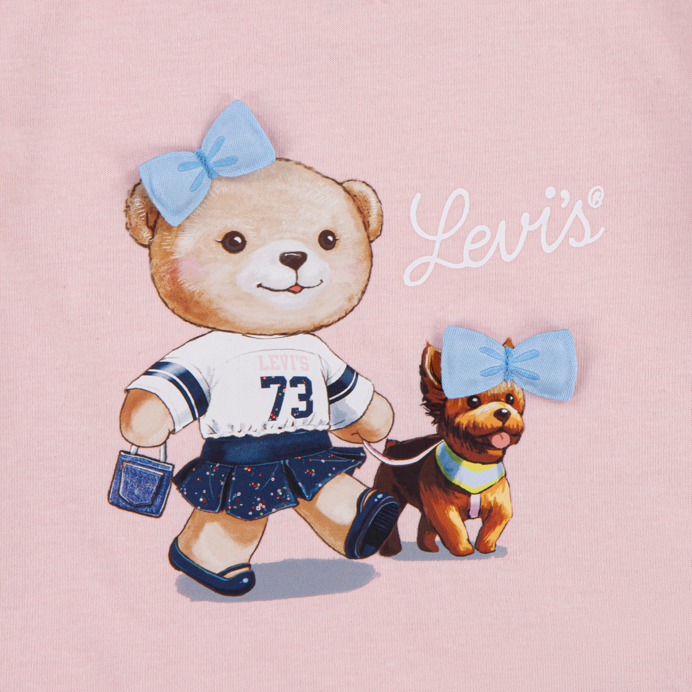 Levi's® Kids Shirt, Hose & Jäckchen »LVG JACKET TEE,WIDE JEANS«, Trend Denim, for Girls