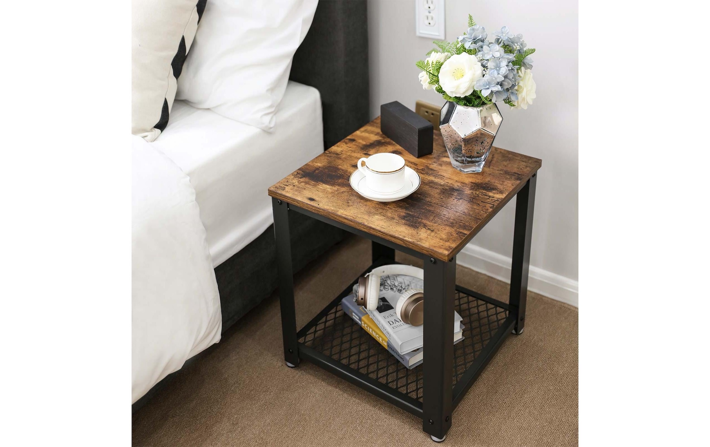 VASAGLE Beistelltisch »mit Ablage 45 x 55 cm«