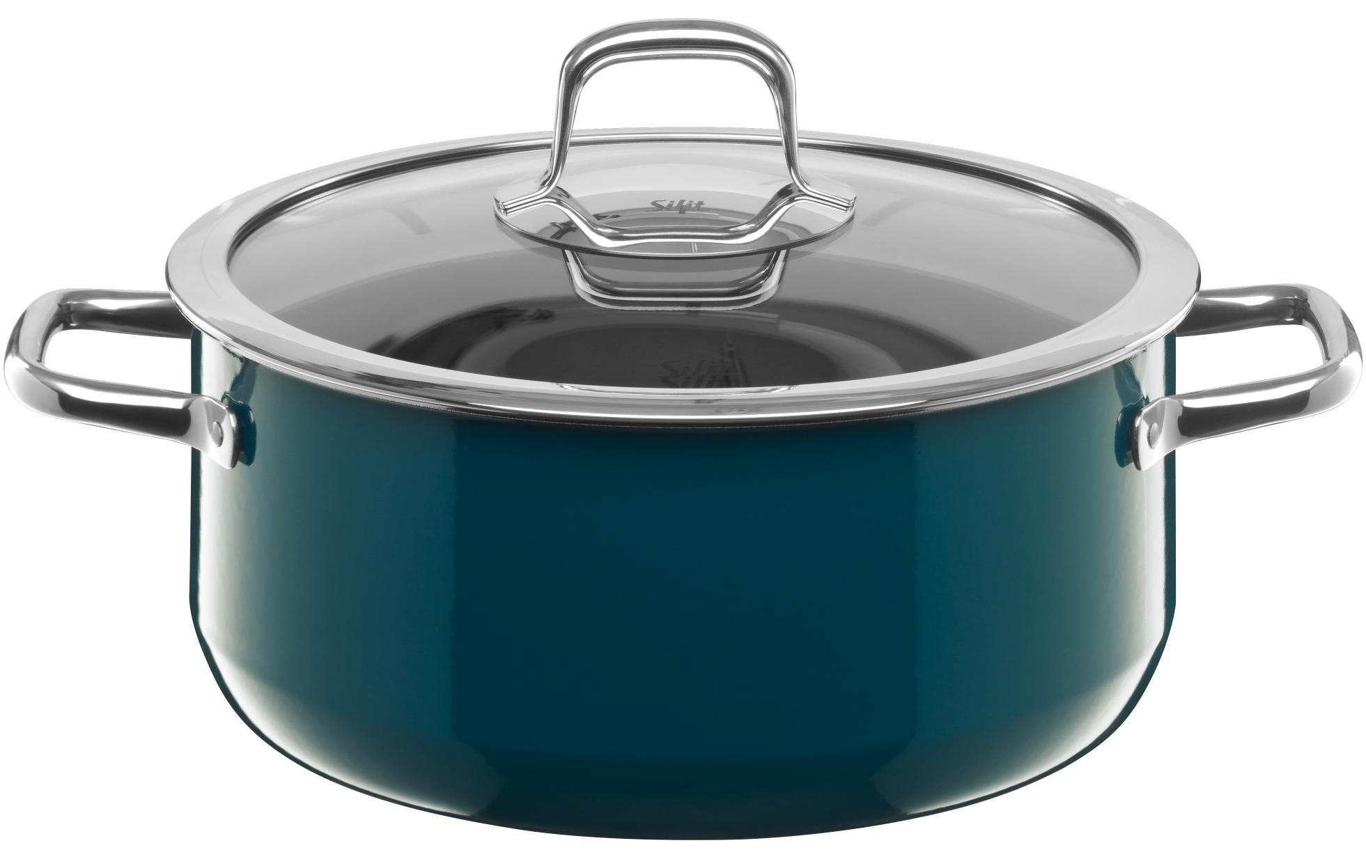 Image of Silit Bratentopf »Compact 18 cm, Petrol«, Keramik, (2 tlg.) bei Ackermann Versand Schweiz