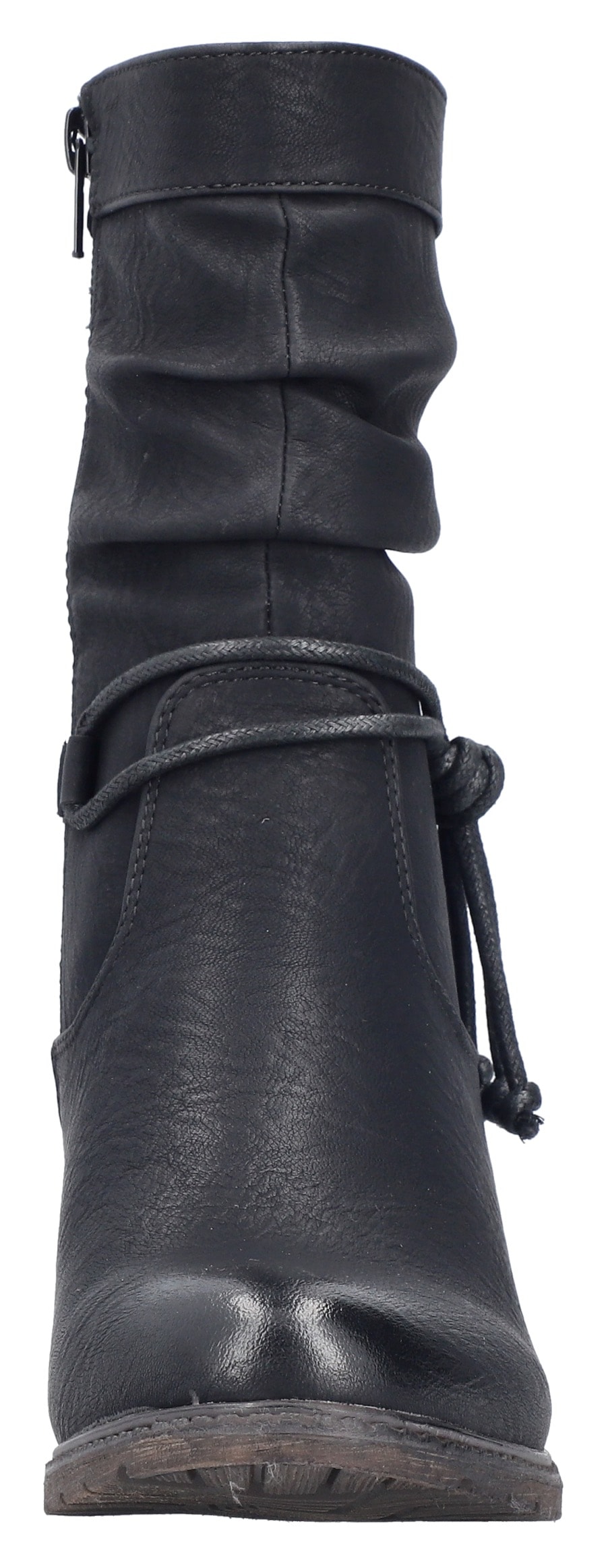 Rieker Cowboy Stiefelette  , Westernstiefelette, Stiefelette mit Slouchy-Schaft