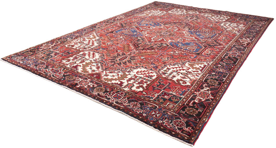 Image of morgenland Orientteppich »Perser - Nomadic - 350 x 238 cm - dunkelrot«, rechteckig, 10 mm Höhe, Wohnzimmer, Handgeknüpft, Einzelstück mit Zertifikat bei Ackermann Versand Schweiz