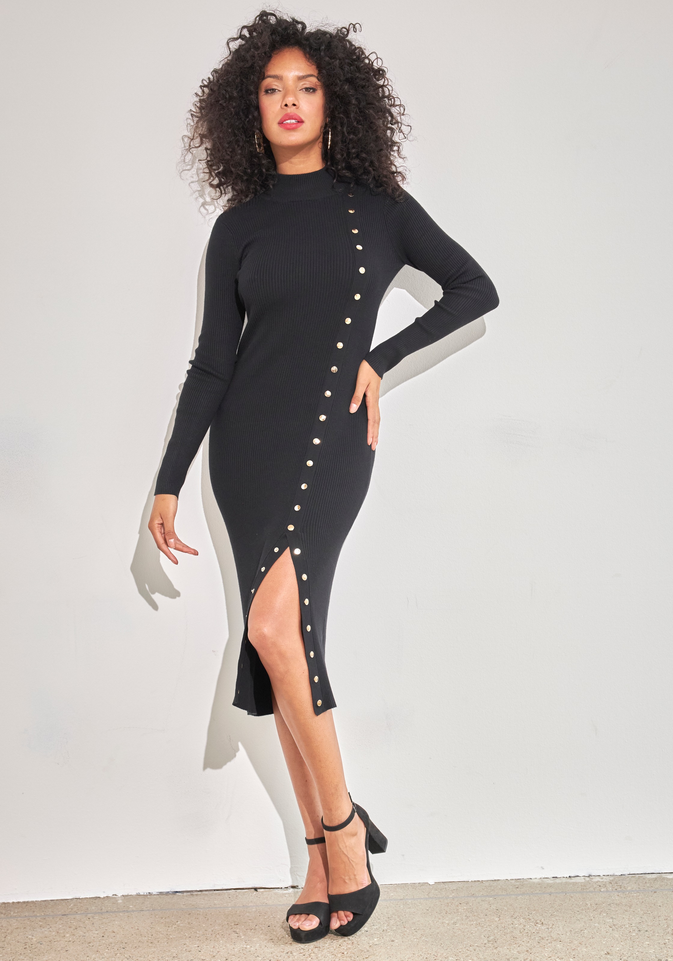 Image of Melrose Strickkleid, mit Zierknopfleiste - NEUE KOLLEKTION bei Ackermann Versand Schweiz