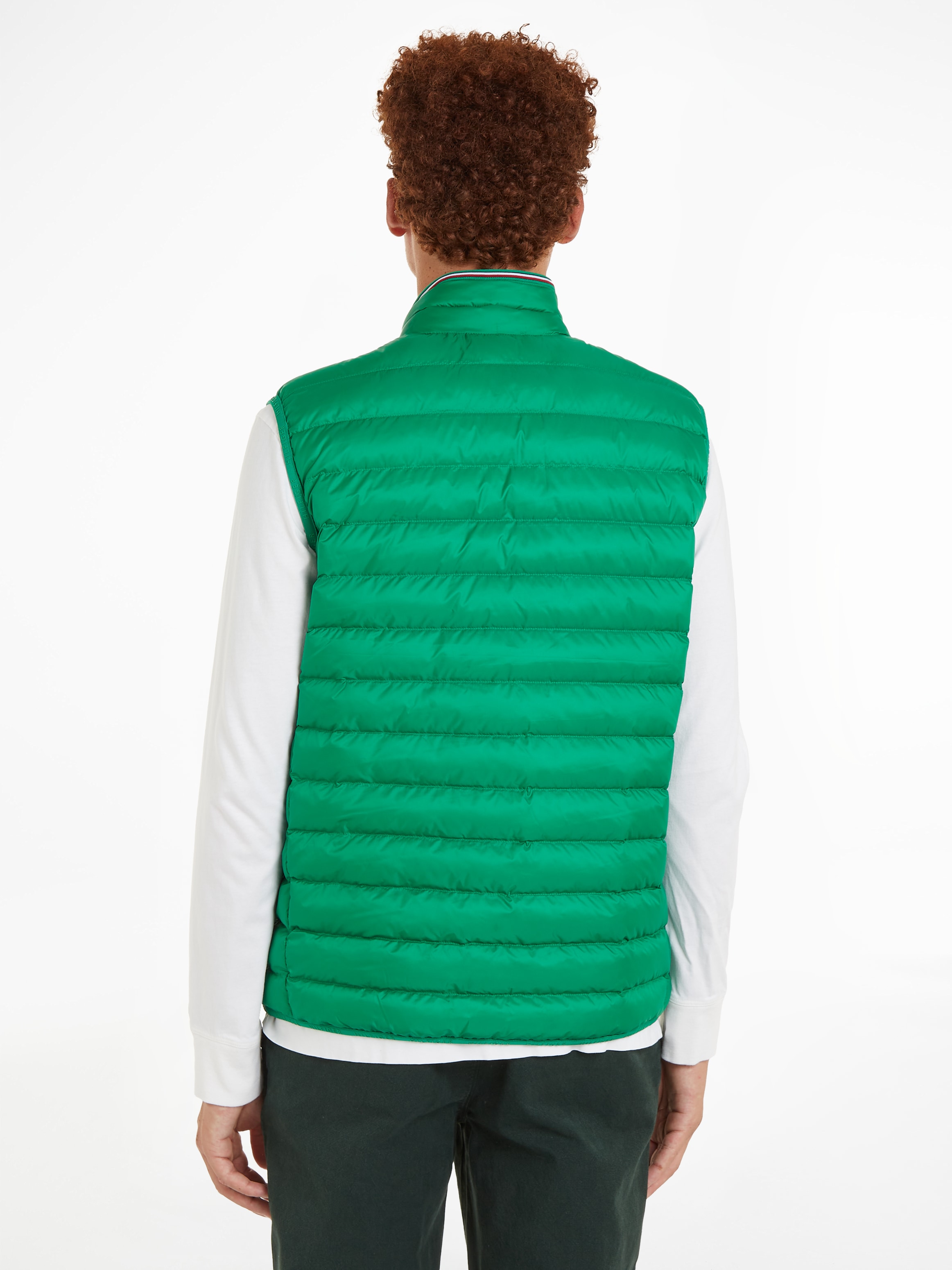 Tommy Hilfiger Steppweste »PACKABLE RECYCLED VEST«, mit Tommy Hilfiger Logostickerei