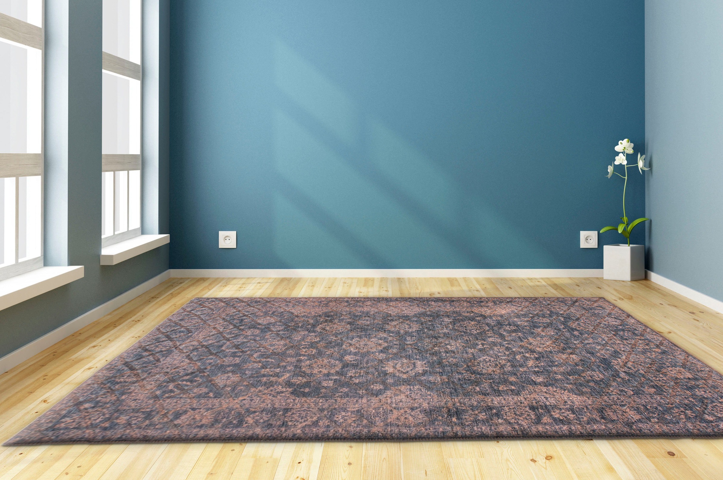 Image of my home Teppich »Felipa«, rechteckig, 6 mm Höhe, Wohnzimmer bei Ackermann Versand Schweiz