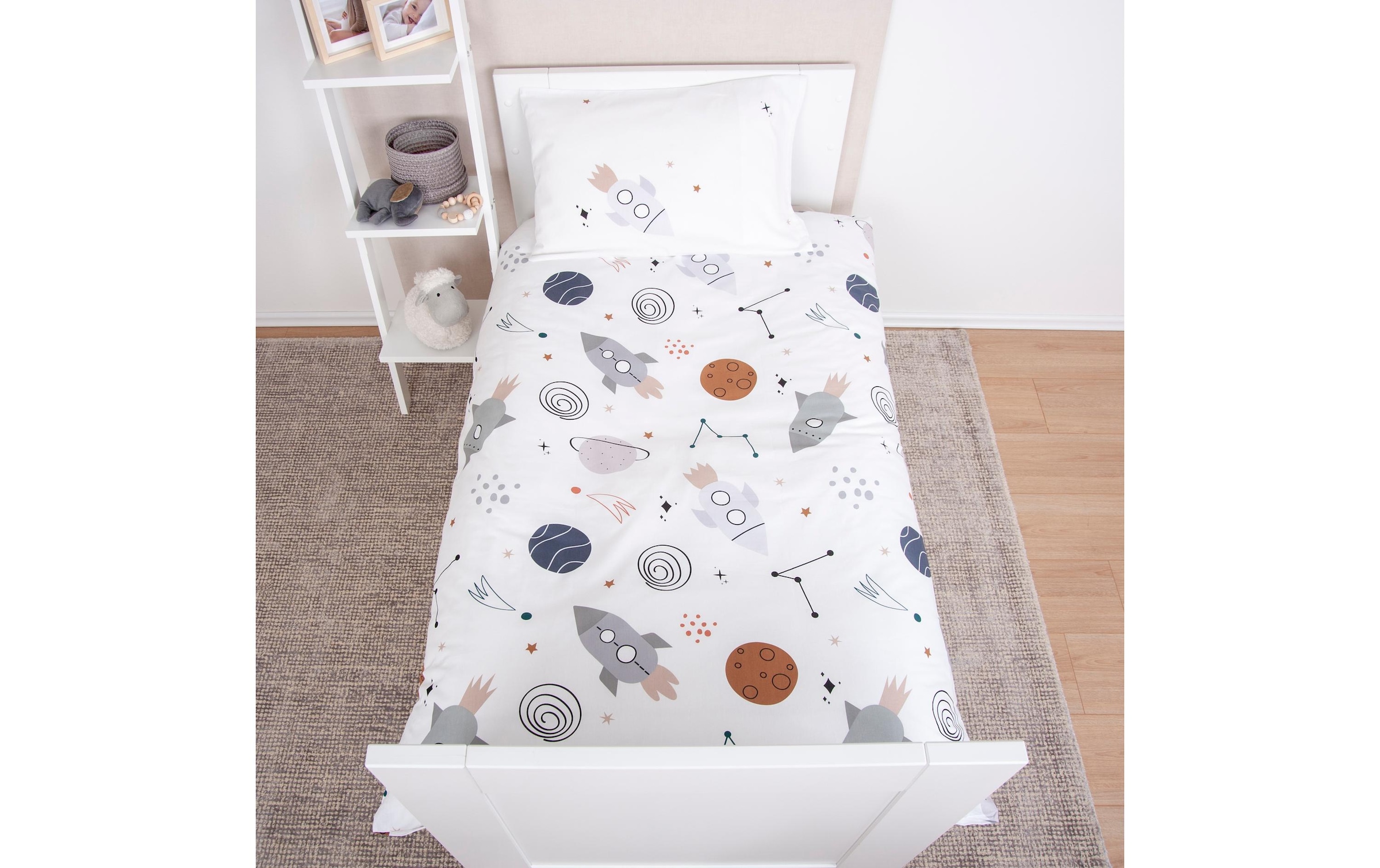 Herding Kinderbettwäsche »BabyBest Weltall« 2