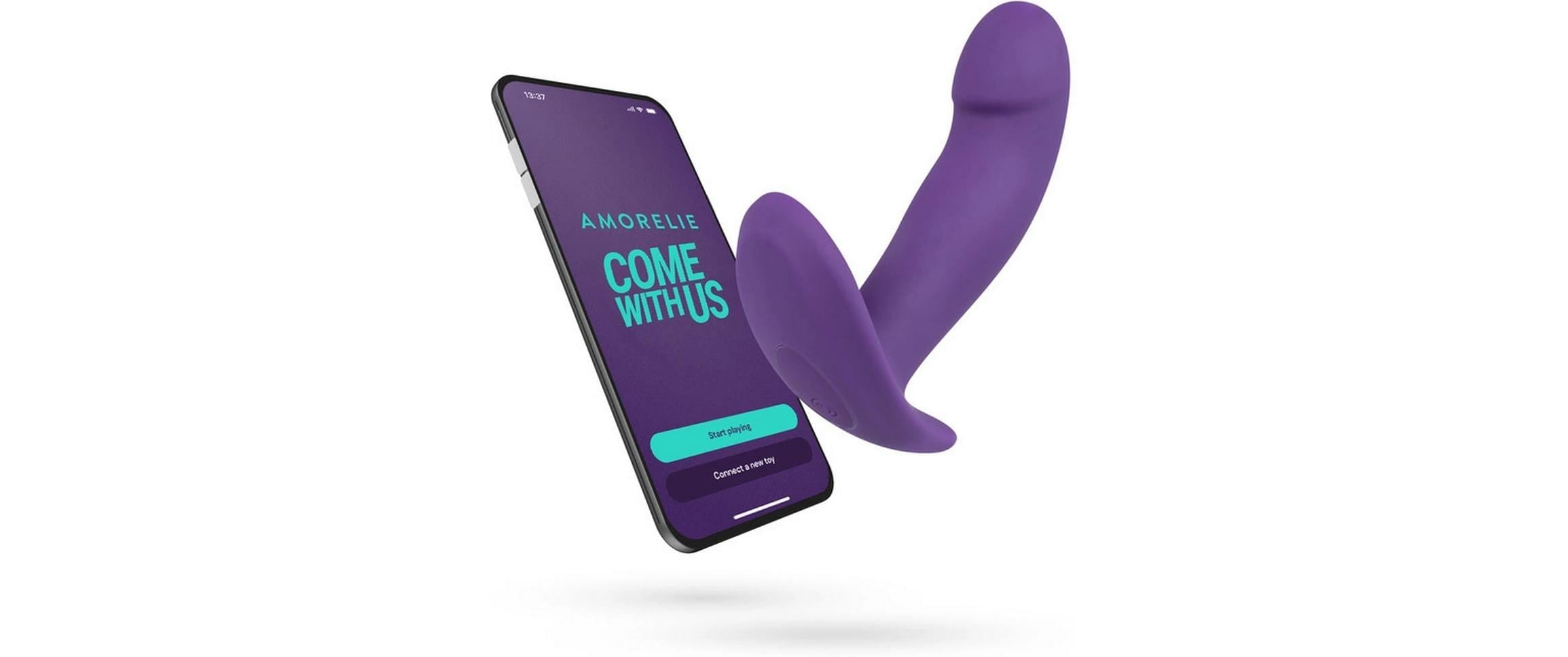 AMORELIE Vibrator »Joy Shuffle App-gesteuert«