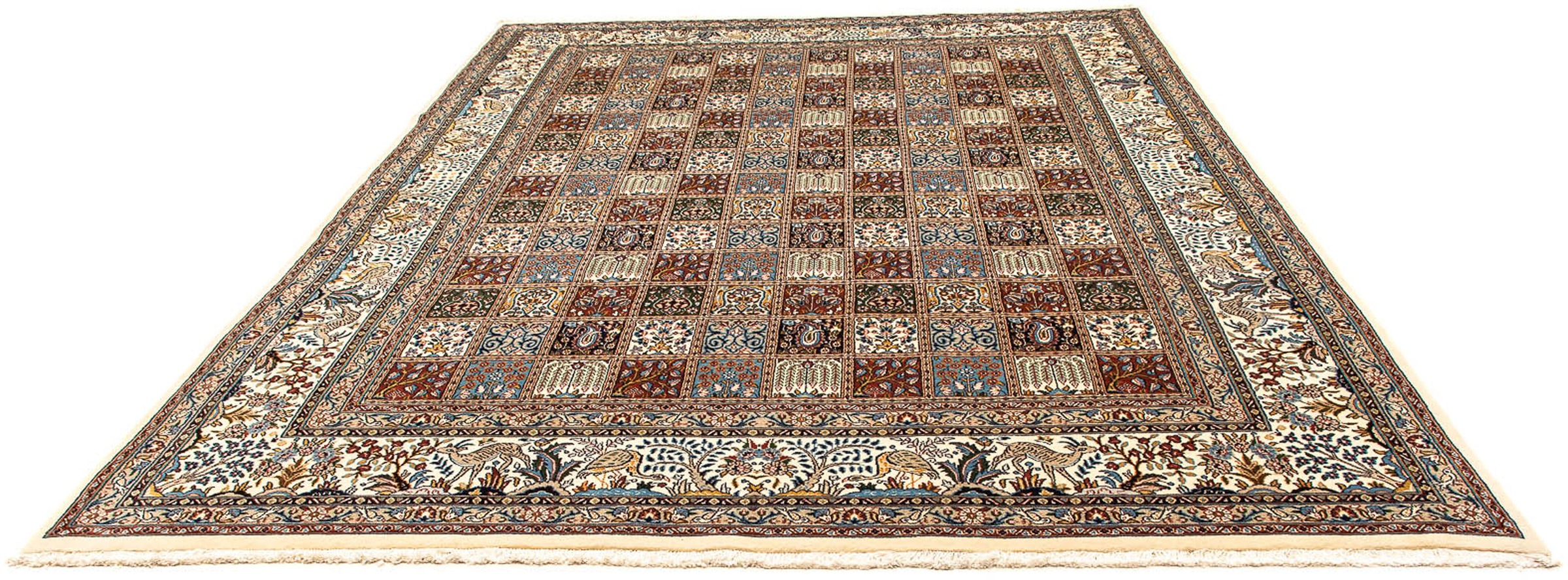 Image of morgenland Orientteppich »Perser - Classic - 346 x 250 cm - mehrfarbig«, rechteckig, 10 mm Höhe, Wohnzimmer, Handgeknüpft, Einzelstück mit Zertifikat bei Ackermann Versand Schweiz