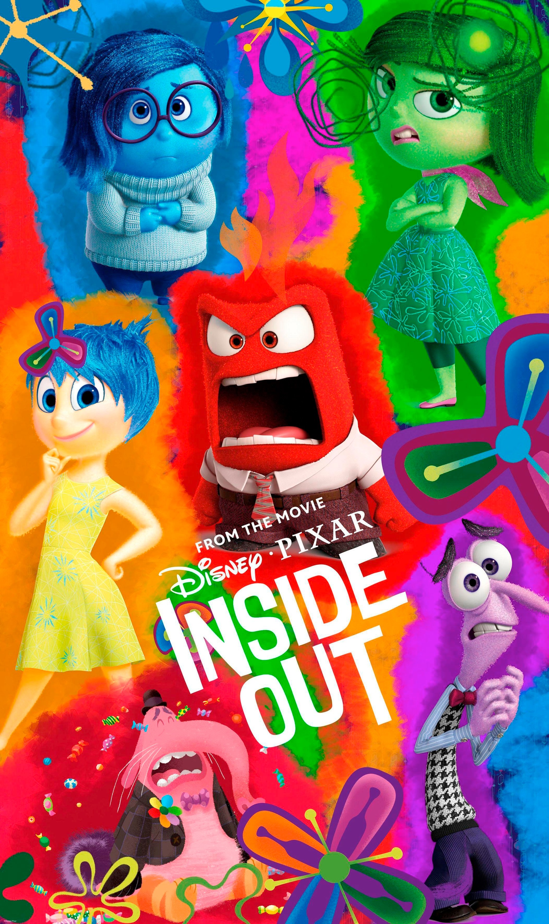 Image of Komar Vliestapete »Inside Out Aquarell«, Comic bei Ackermann Versand Schweiz