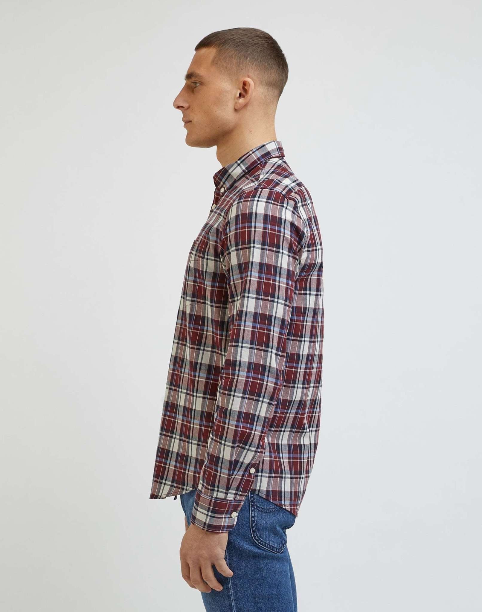 Wrangler Langarmhemd »LEE Hemden LEE BUTTON DOWN«