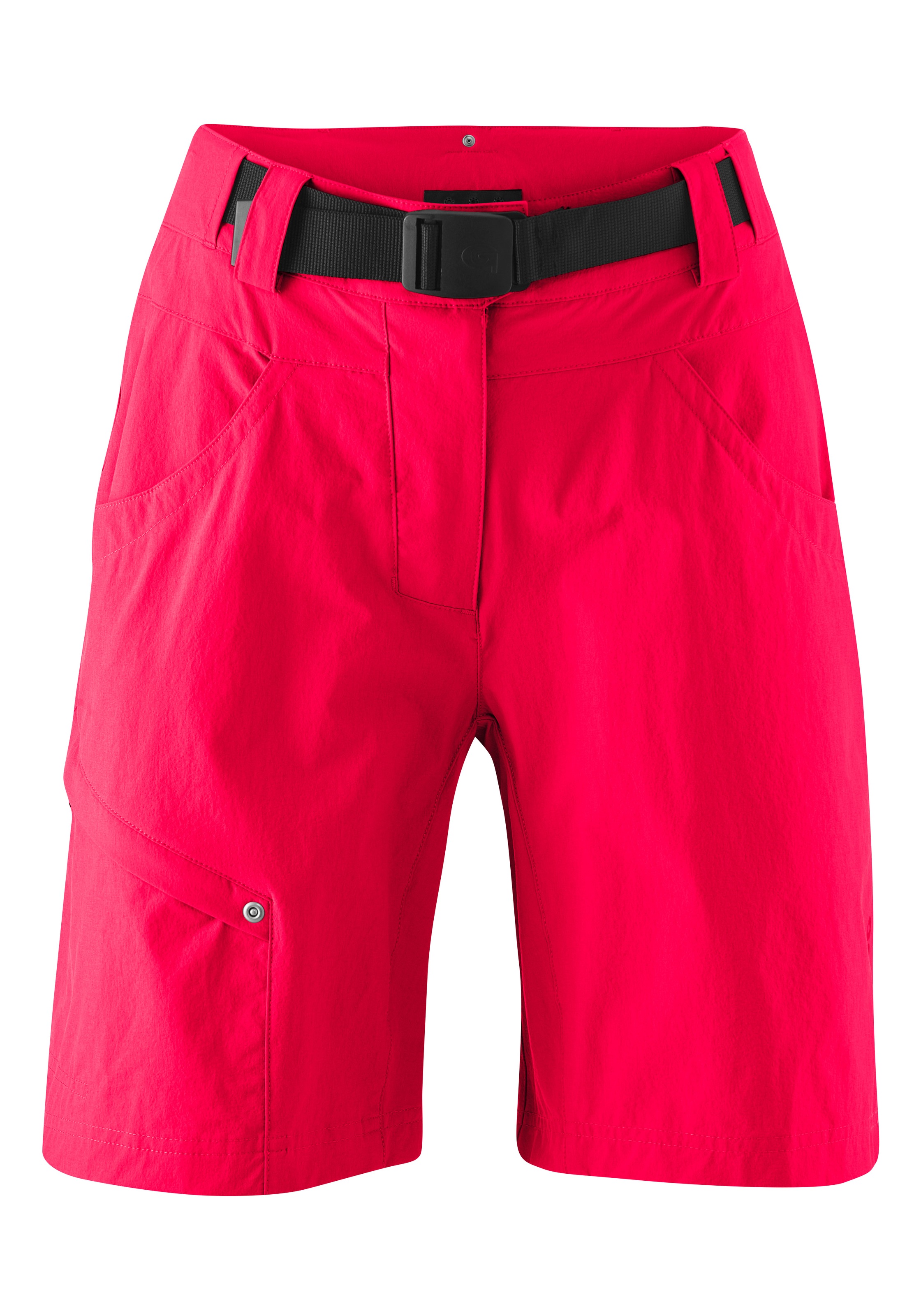 Gonso Fahrradhose »Mira Basic« kurze Damen Radhose mit Sitzpolster, wasserabweisend, inkl. Gürtel