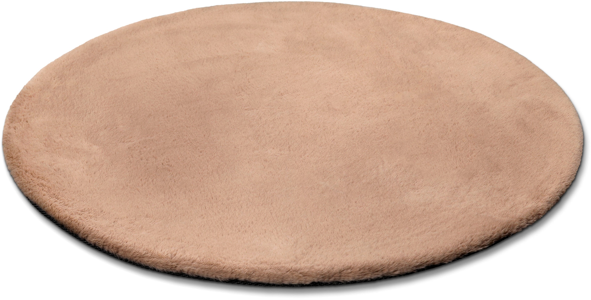 Esprit Hochflor-Teppich »Alice  ESP-4377  Kunstfell« rund 25 mm Höhe Kaninchenfell-Haptik, besonders weich und dicht, für alle Räume