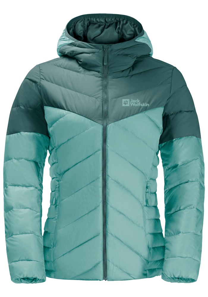 Jack Wolfskin Daunenjacke »TUNDRA DOWN HOODY W«, mit Kapuze