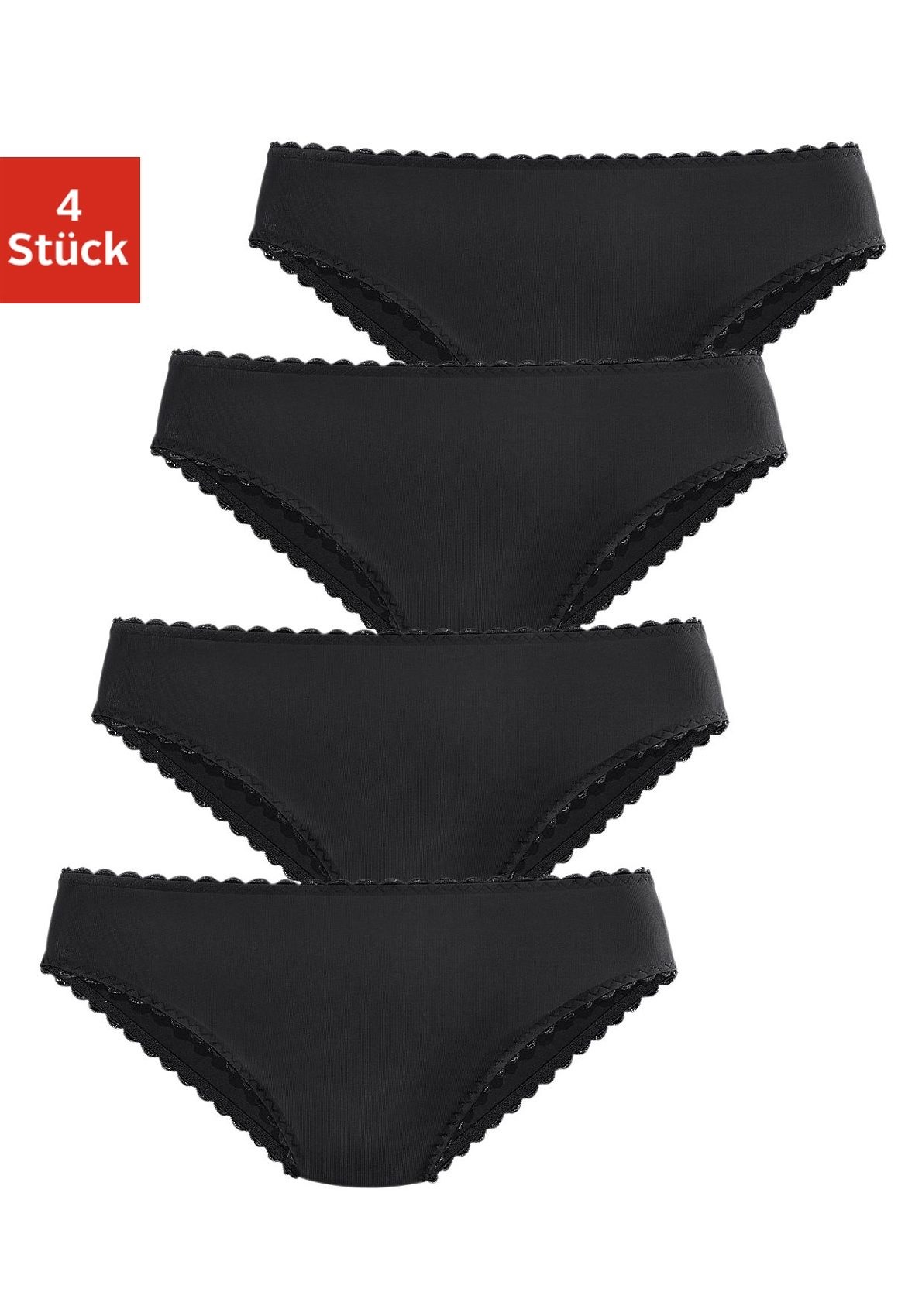 Image of petite fleur Jazz-Pants Slips, (Packung, 4 St., 4er-Pack), aus weicher Microfaser bei Ackermann Versand Schweiz