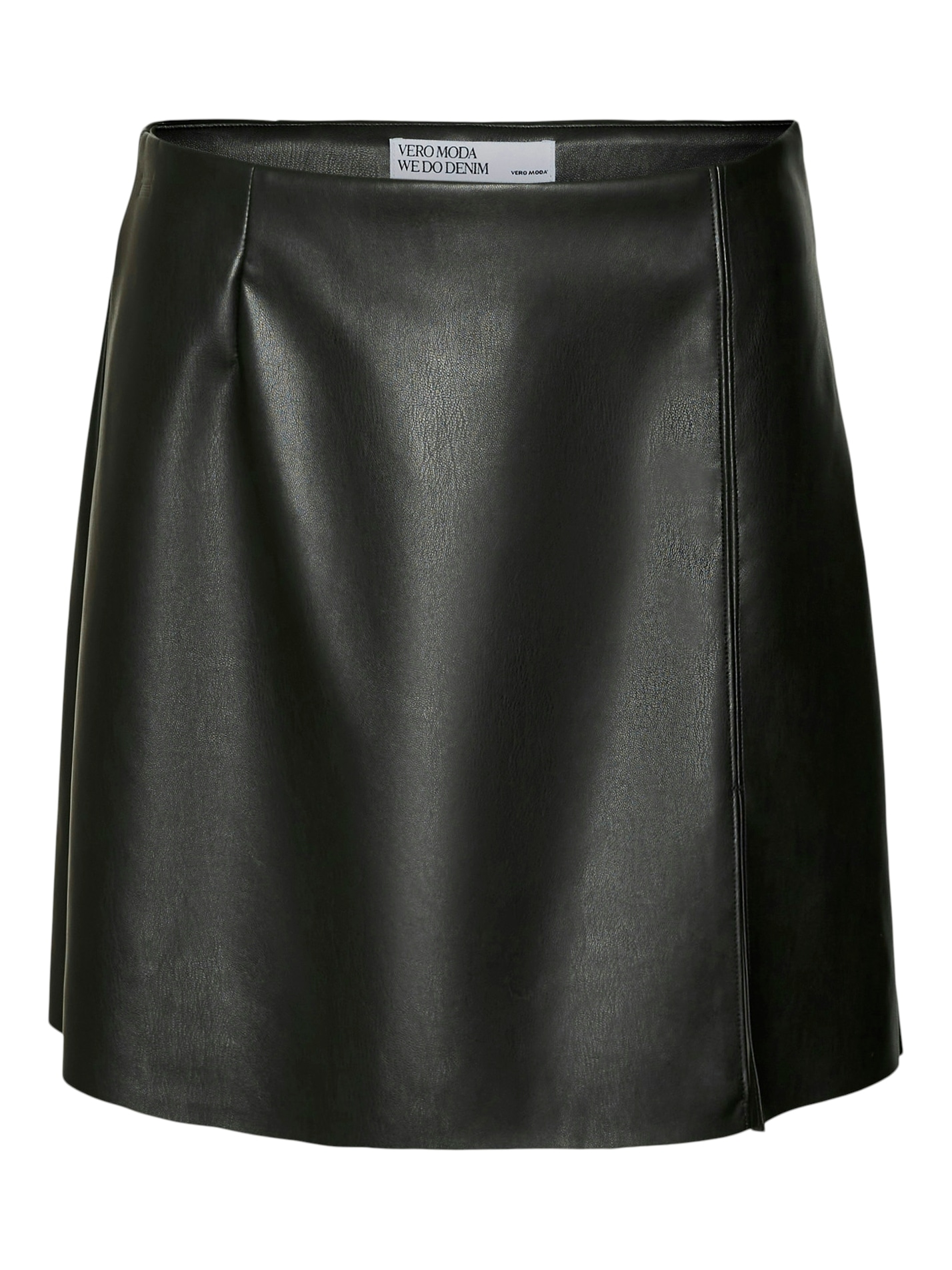 Vero Moda Lederimitatrock »VMNELLY HR SHORT PL SKIRT NOOS«