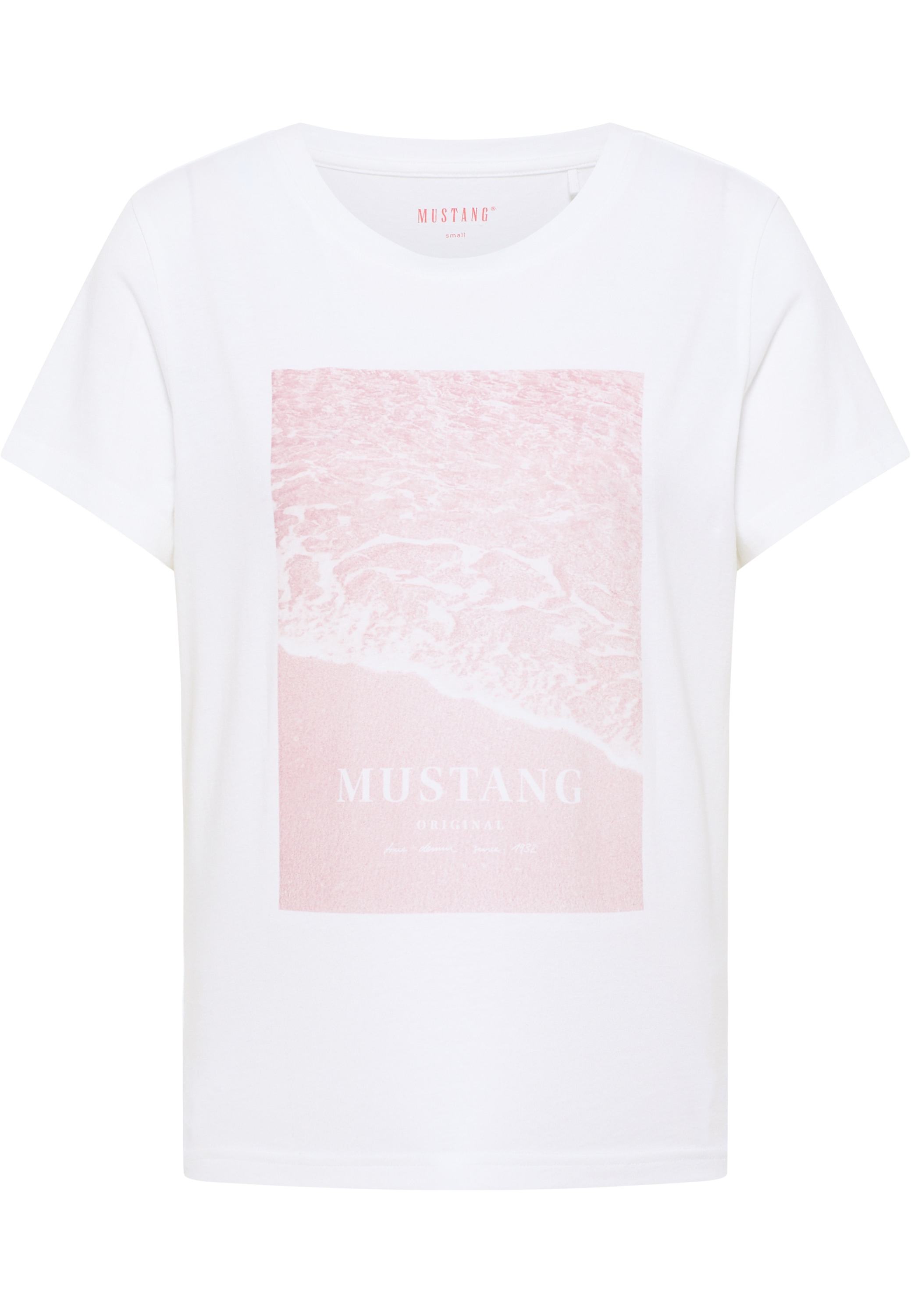 MUSTANG Kurzarmshirt »T-Shirt« prix Acheter bon à un
