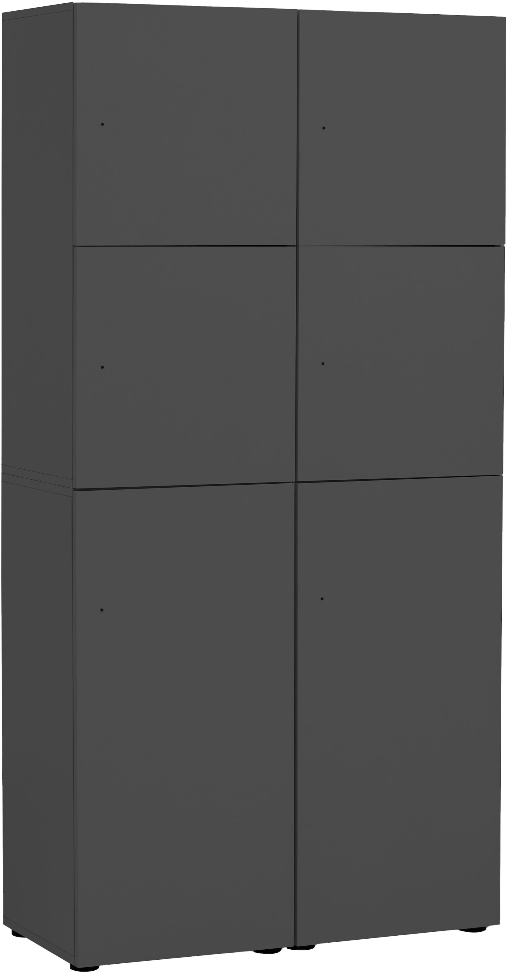Image of Schildmeyer Garderoben-Set "Locked Spind Schrank Set mit 4 Spinden" 4 Stk. tlg.