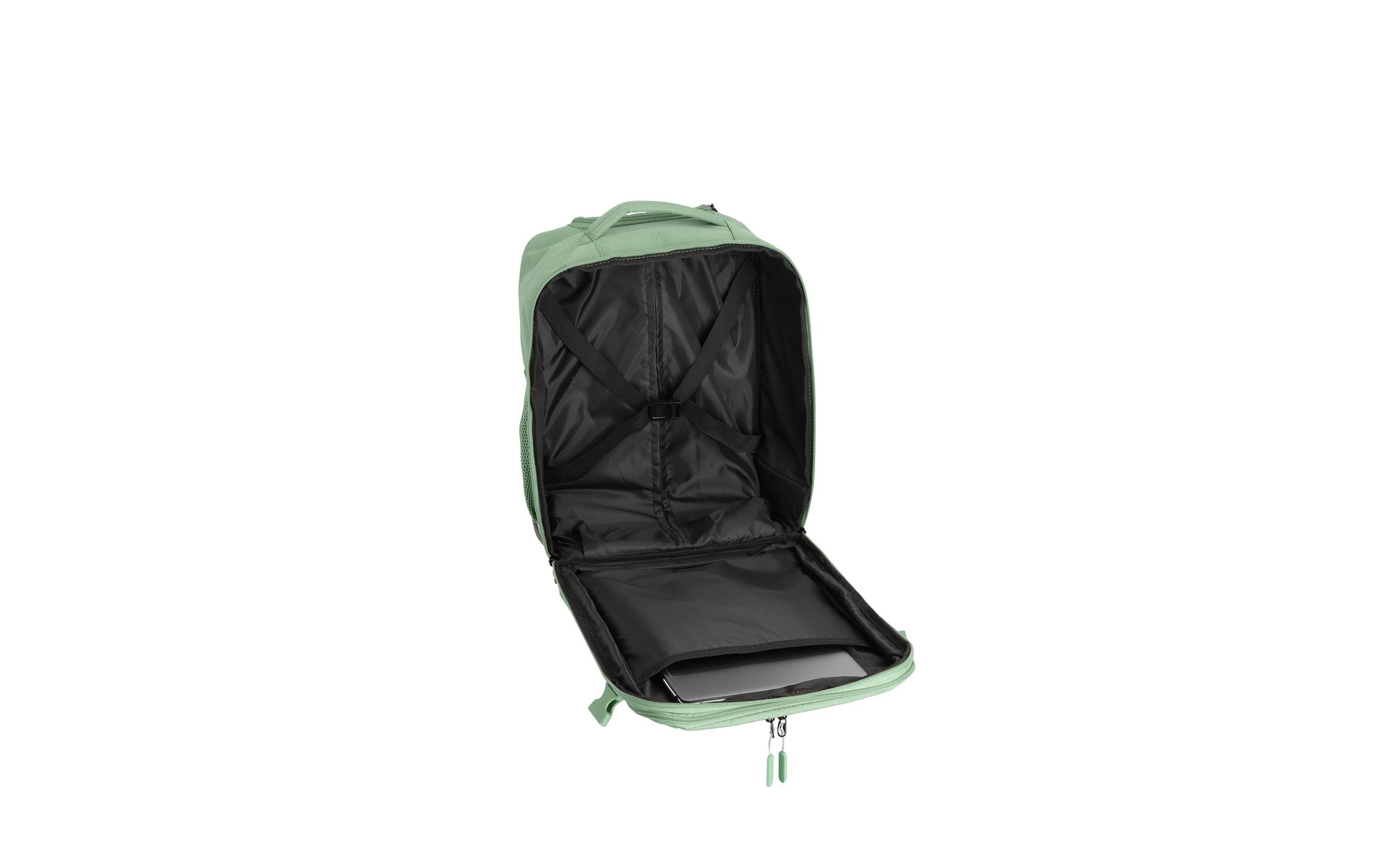 travelite Trolley »Kick Off Backpack 28 l« 28 l 2 Rollen Widerstandsfähige Materialien