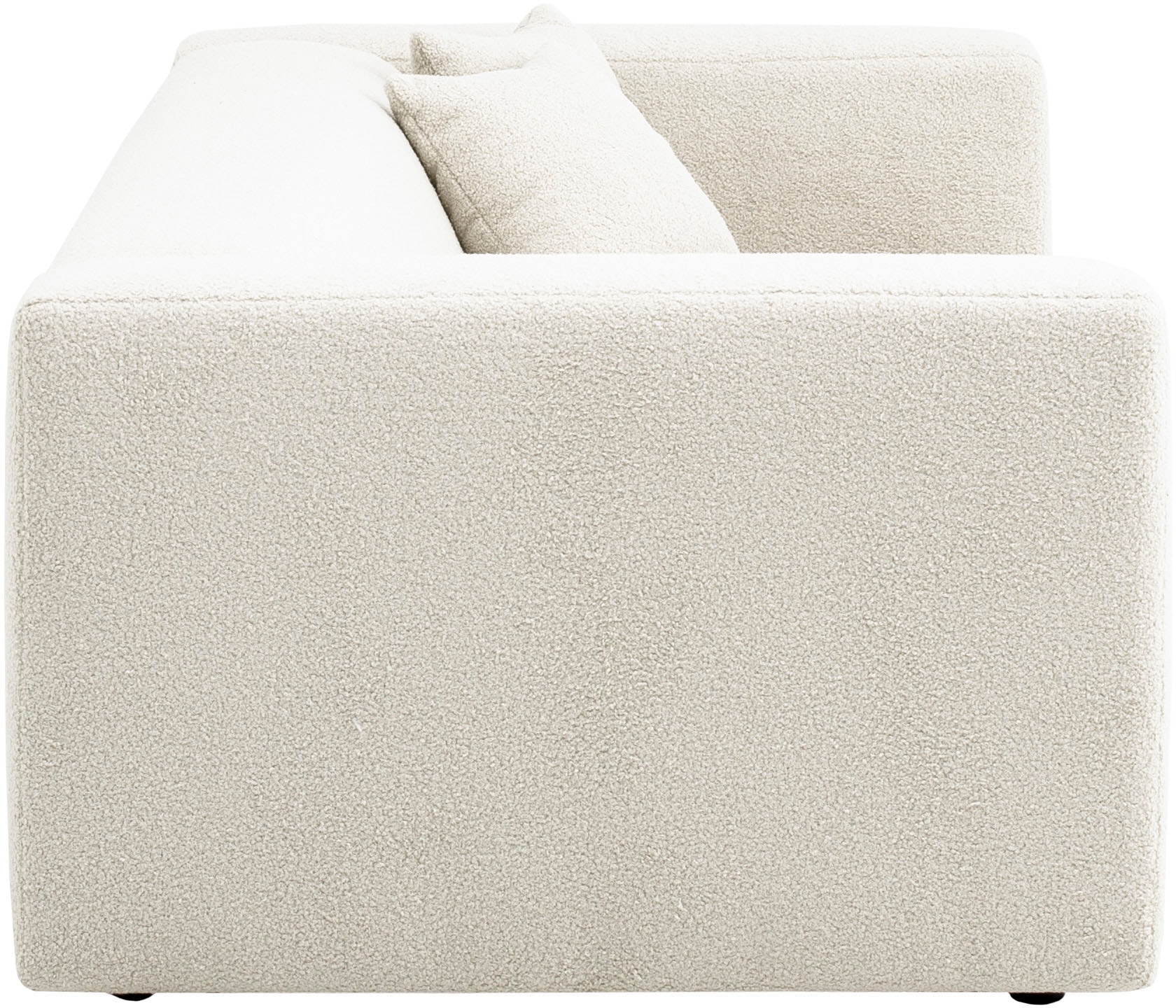 andas 3-Sitzer »BAKELS, Couch in Cord oder Boucle-Stoff, Sofa im modernen Design« bequemer Sitzkomfort,in 2 Stoffen und 8 Farben lieferbar