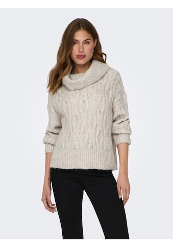 Rollkragenpullover »ONLCHUNKY LS CABLE ROLLNECK KNT«