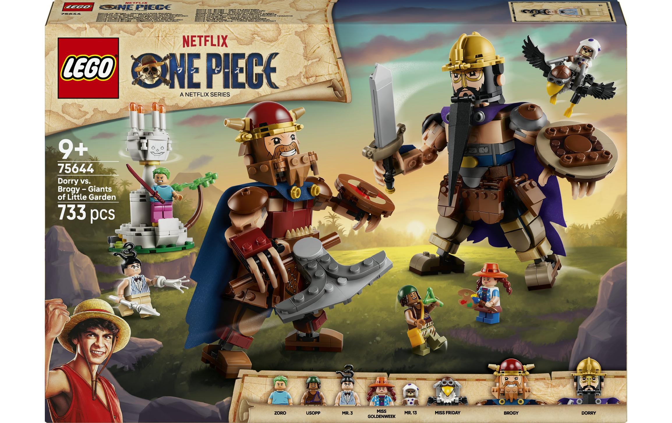 Image of LEGO Konstruktionsspielsteine "Woogey vs. Boogey – Riesen aus Little Garden (75644), LEGO ONE PIECE" Made in Europe