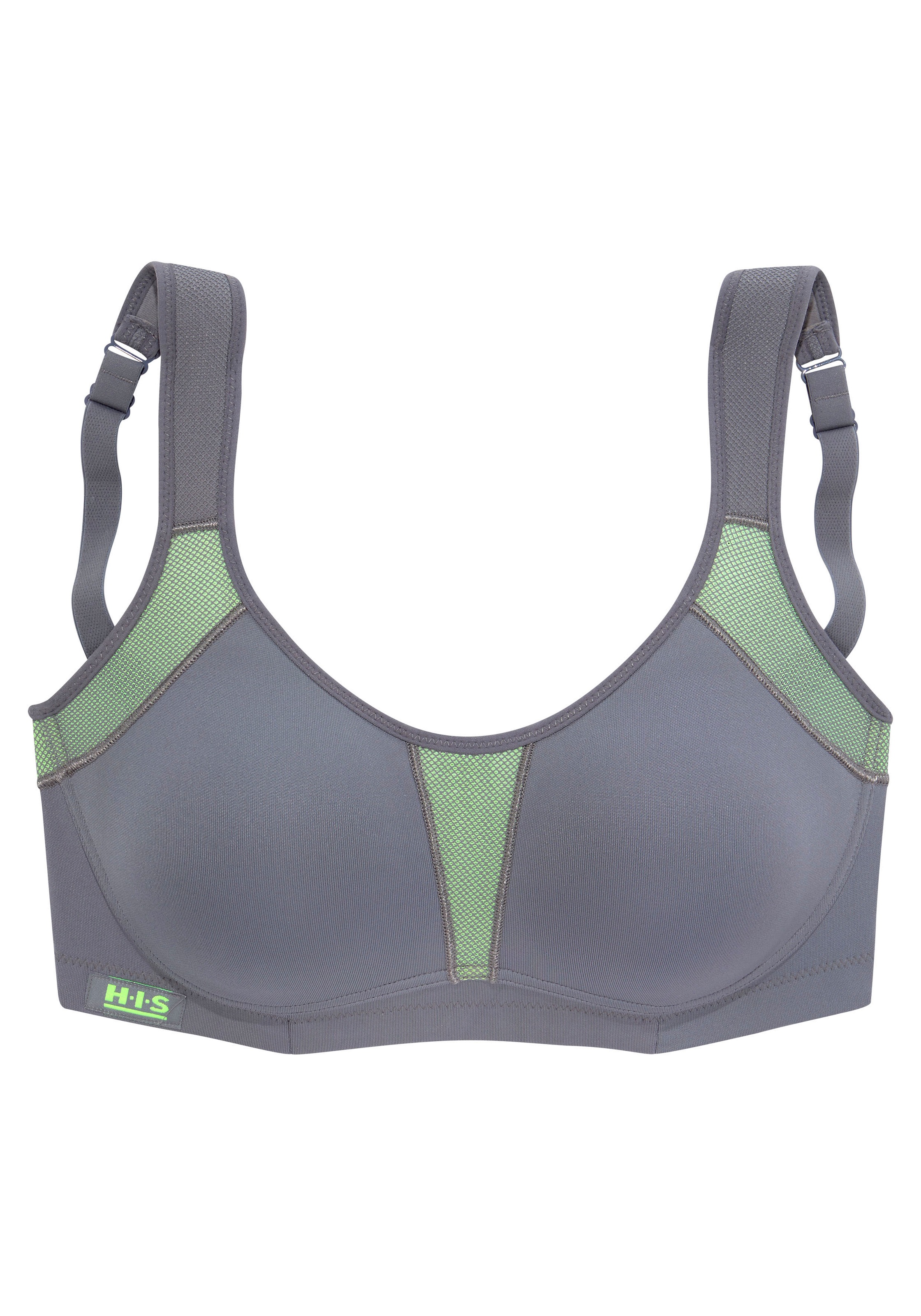 Image of H.I.S Sport-BH, mit COOLMAX für Sportarten mit starker Belastbarkeit, Basic Dessous bei Ackermann Versand Schweiz