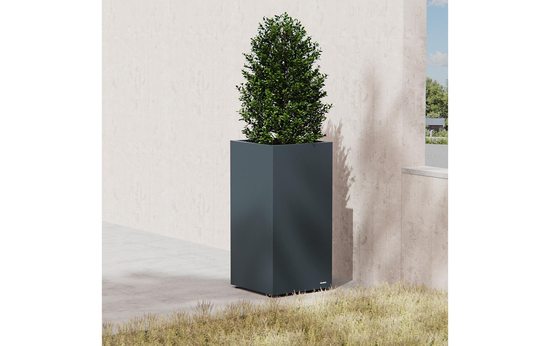 Herstera Garden Pflanzkübel »Metall Säulen 50 x 50 x 100 cm«