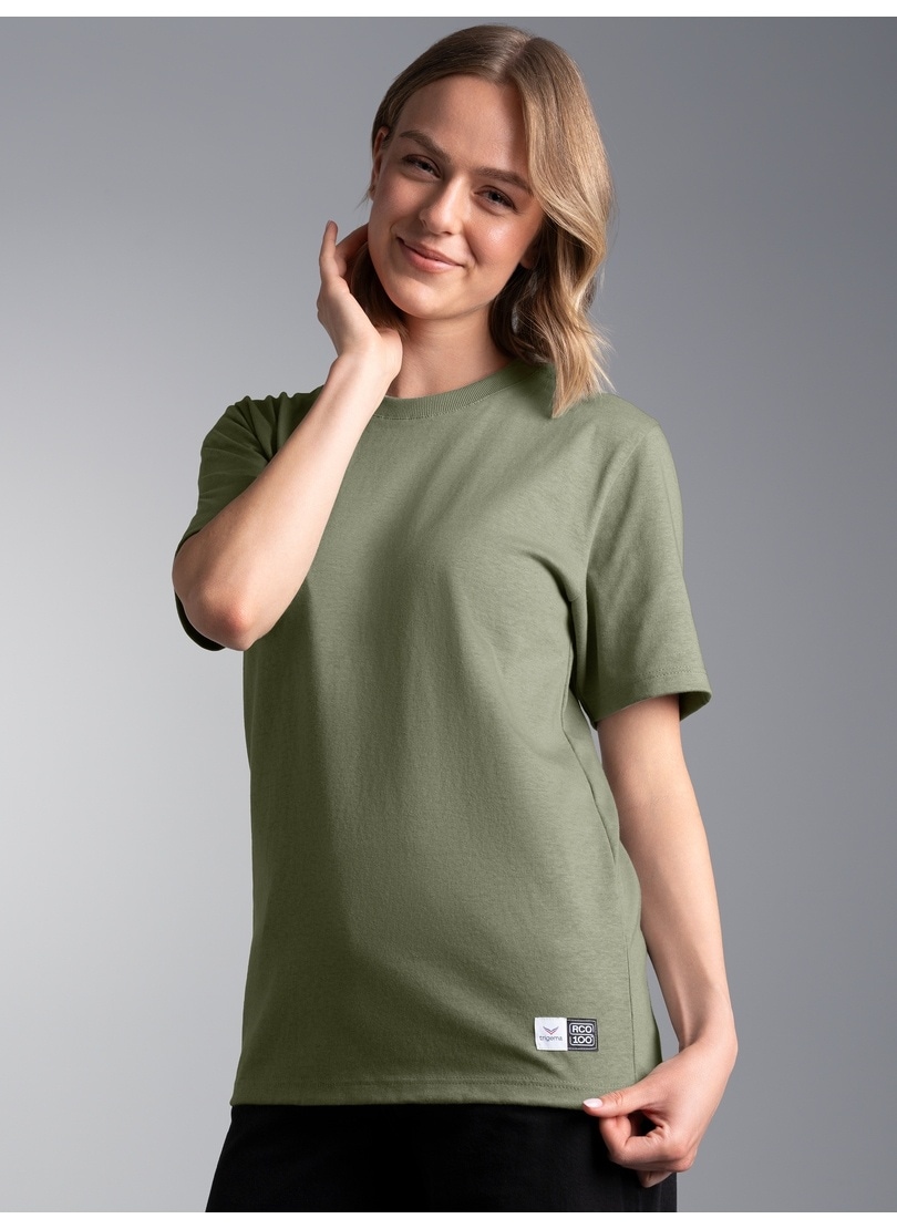 Image of Trigema T-Shirt "TRIGEMA Heavy T-Shirt aus 100% recycelter Baumwolle" 1