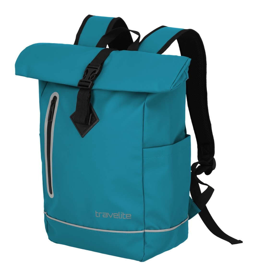 travelite Sac à dos de loisirs »BASICS Roll-Up Rucksack aus Plane« avec fermeture roulante variable